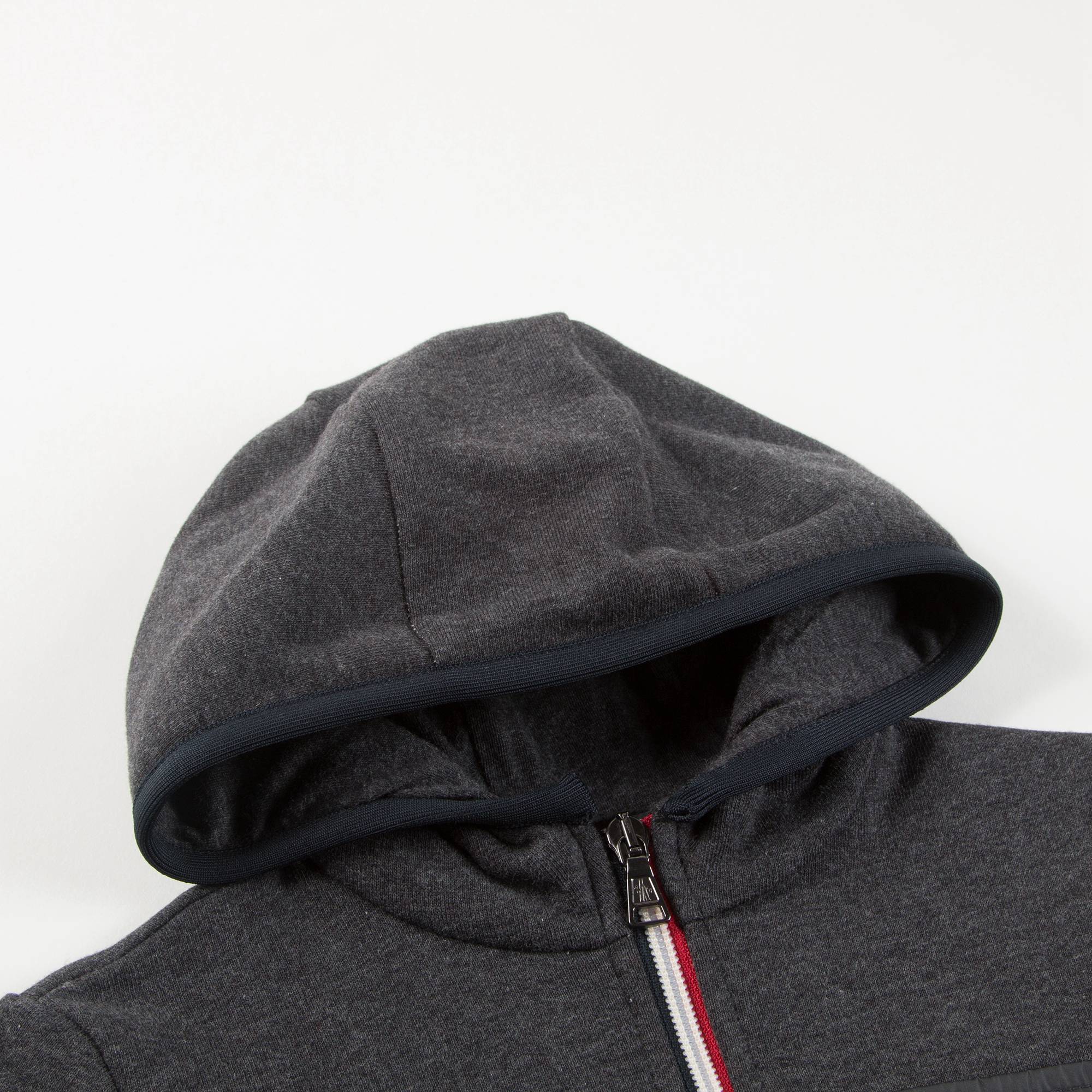 Boys Dark Grey Cotton Tracksuit
