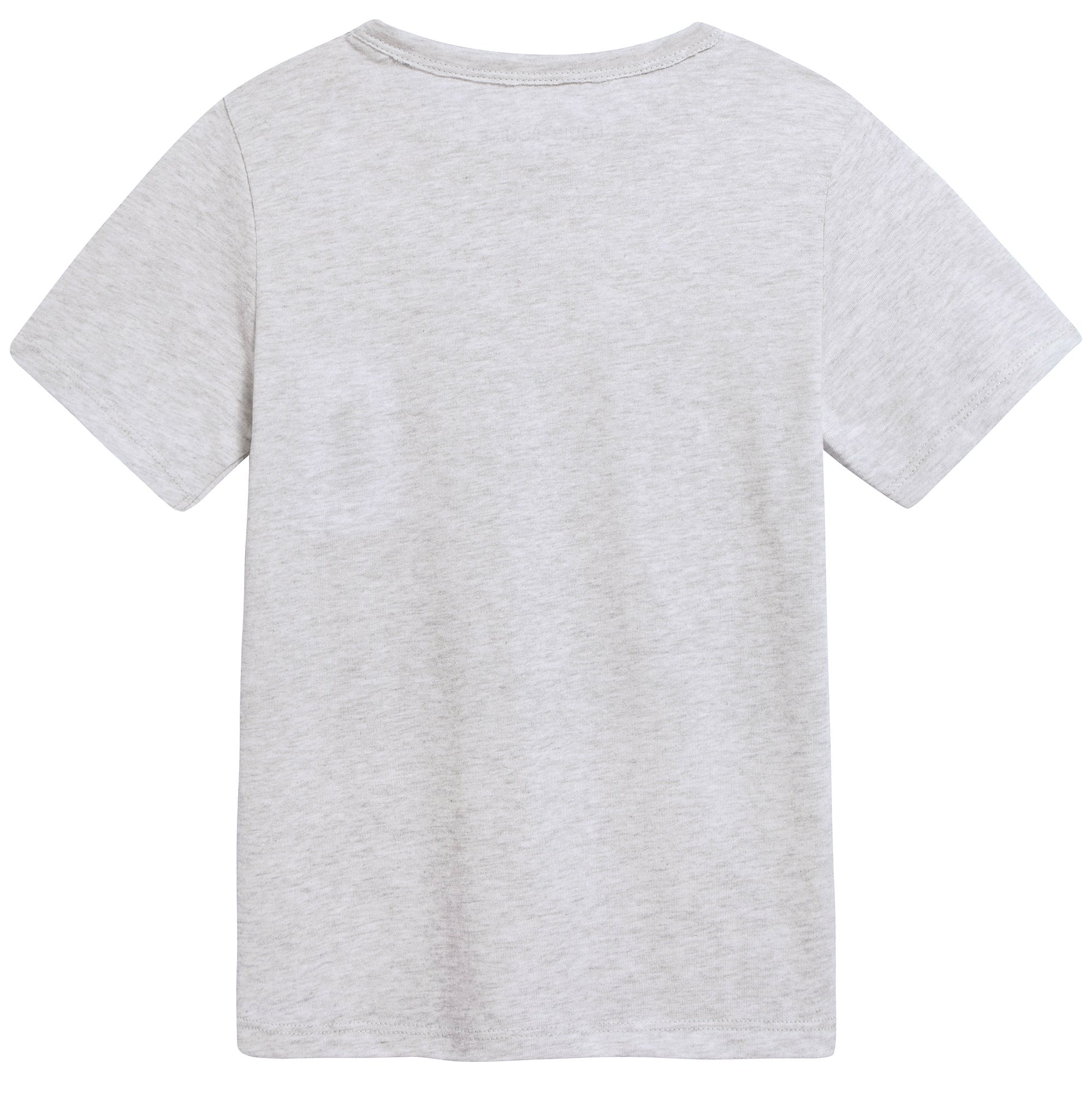 Girls Marled Grey "Jersey Surf" T-shirt