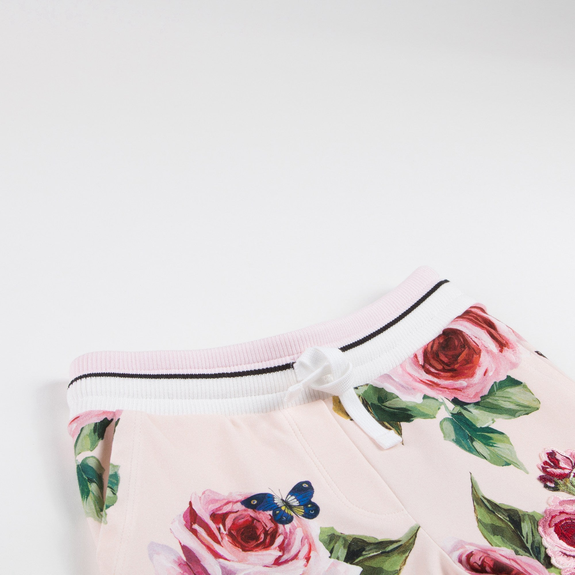 Girls Beige Rose Cotton Trousers（合并到19897）