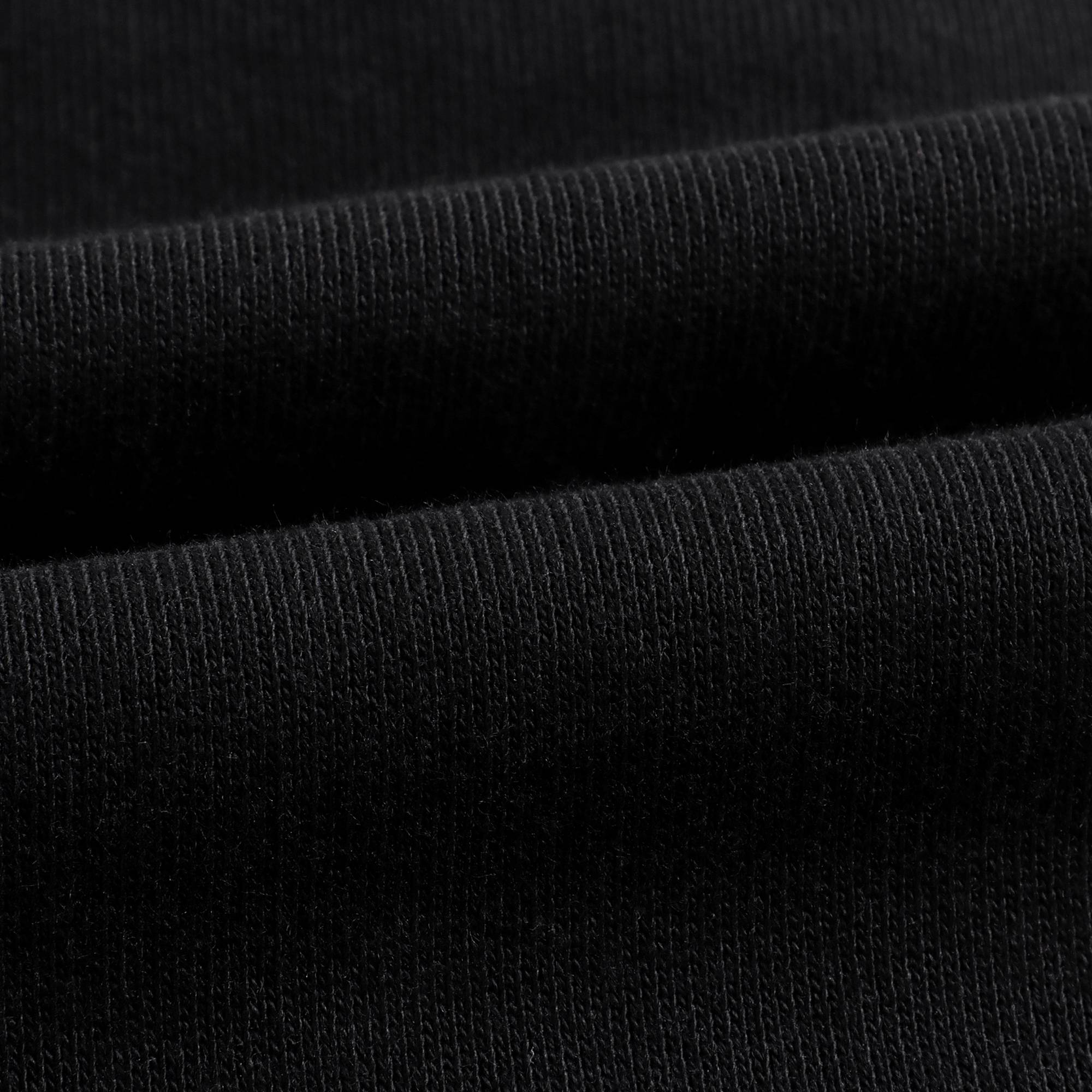 Boys & Girls Black Logo Cotton Trousers