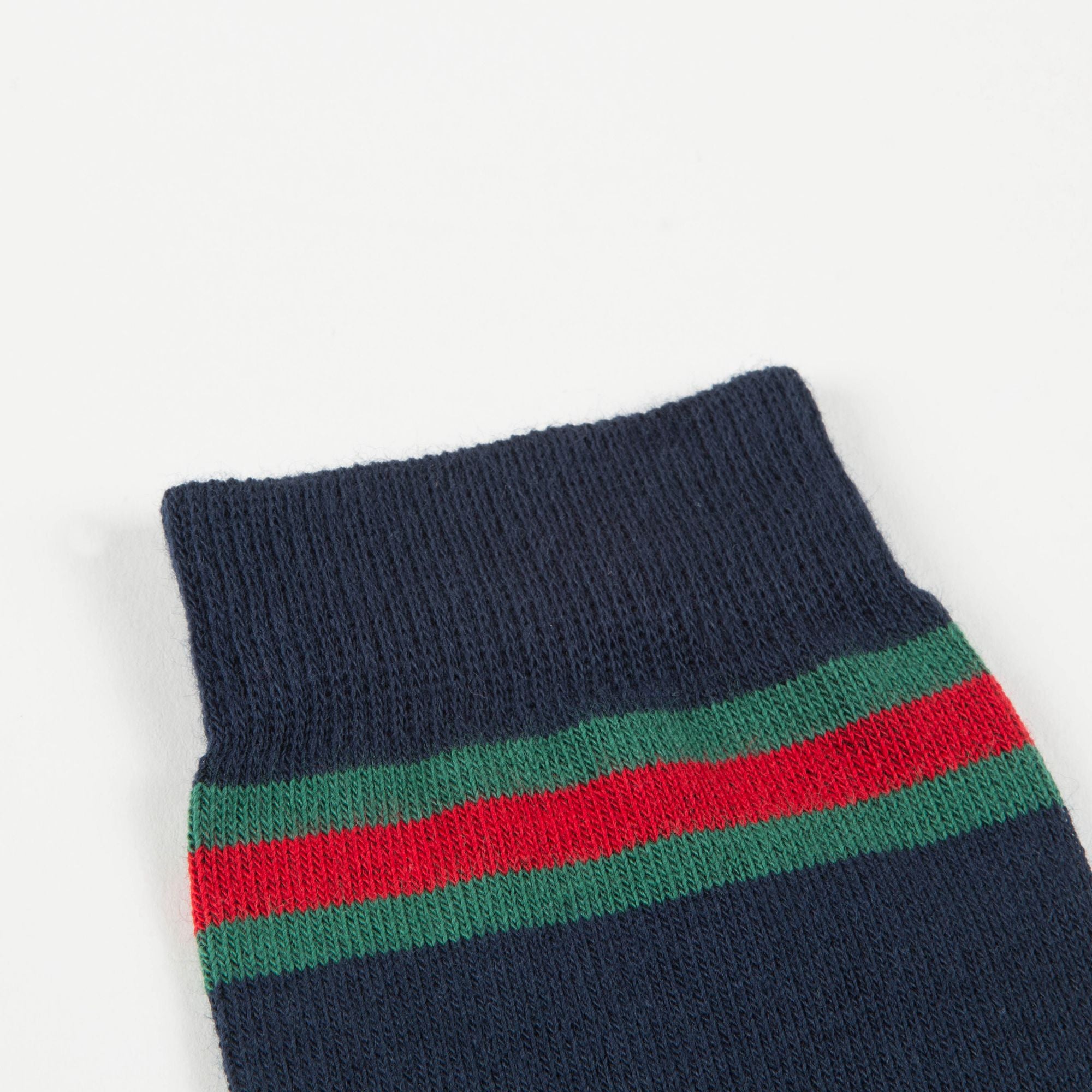 Boys Navy & Dark Green Socks