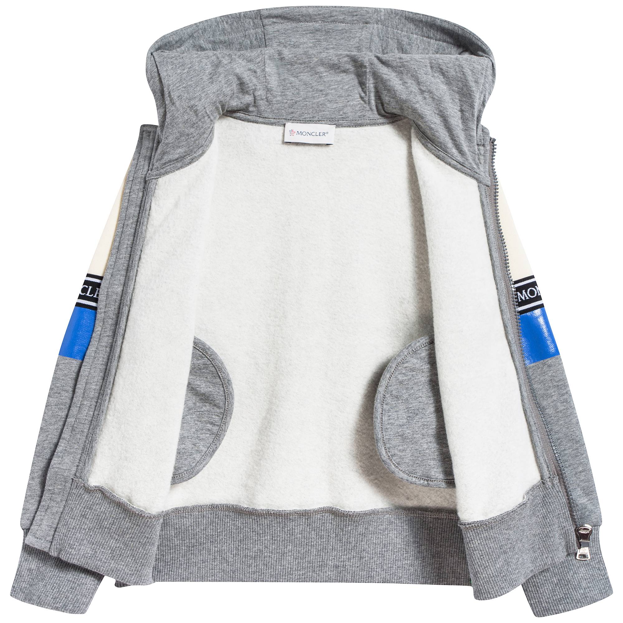 Boys Gris Completo Maglia Cardigan+Pan