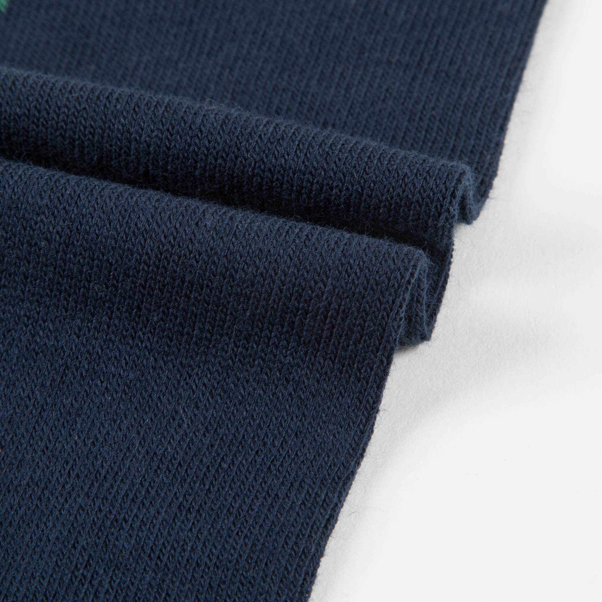 Boys Navy & Dark Green Socks