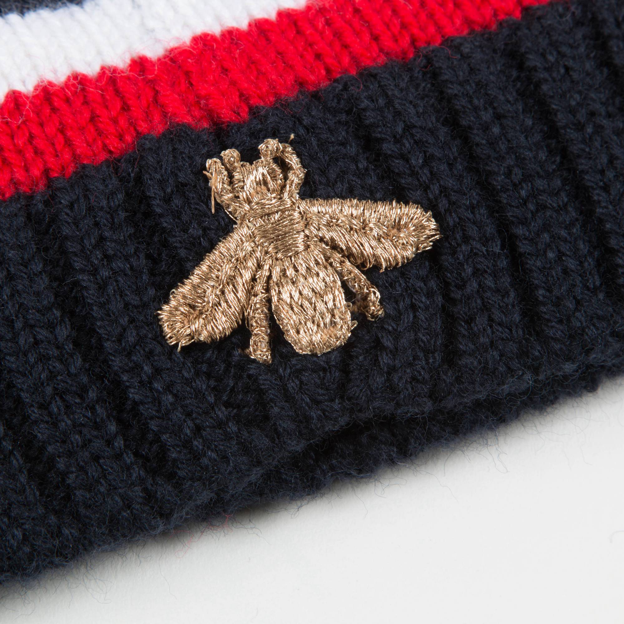 Baby Girls Red Wool Knitted  Hat