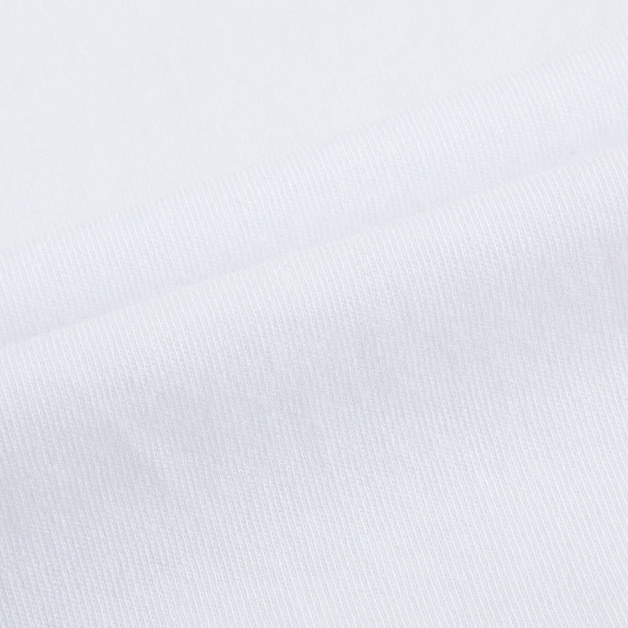 Baby White Cotton T-shirt With Check Pocket