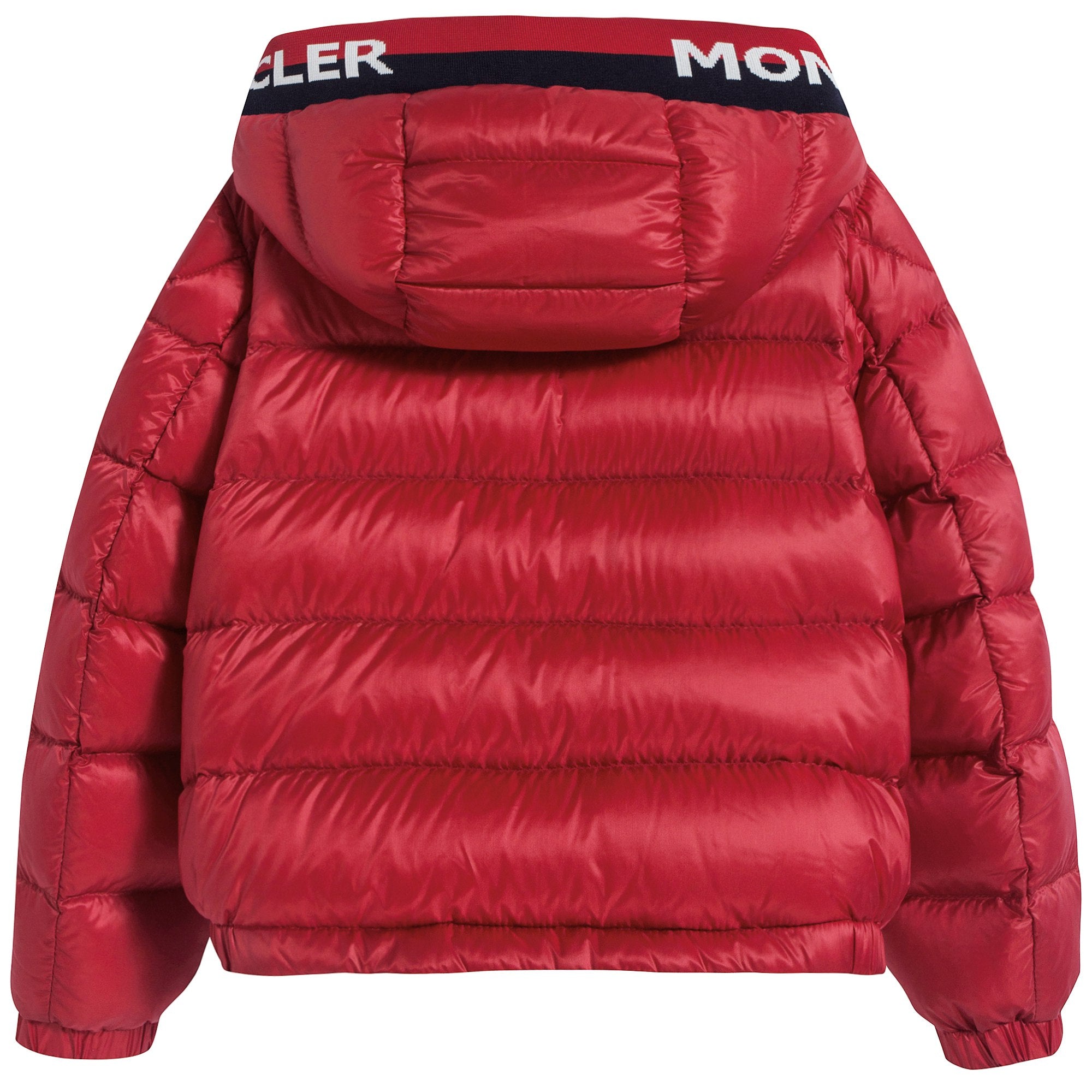 Baby Boys Red "BASS" Padded Down Coat
