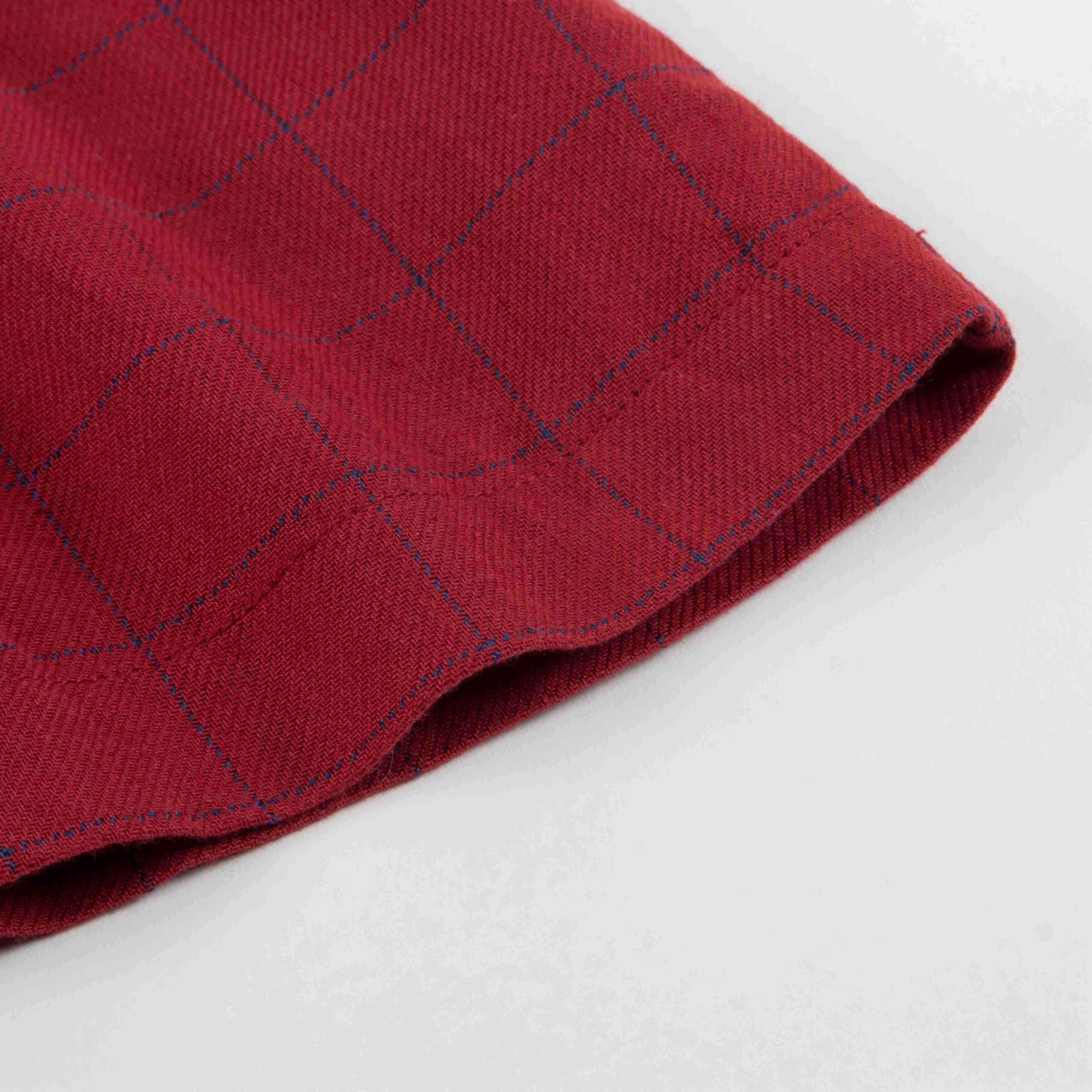 Baby Girls Red Check Cotton Dress