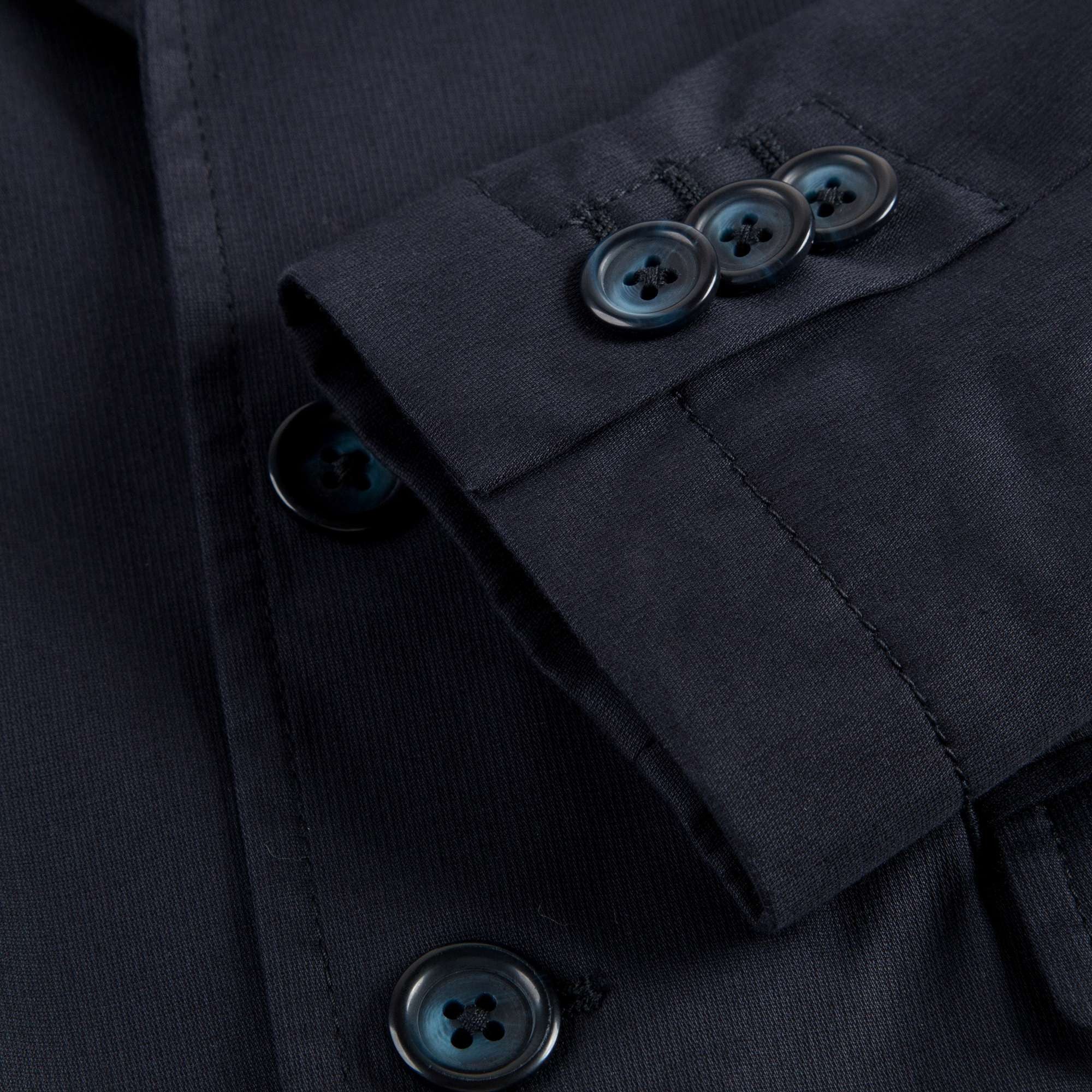 Boys Dark Blue Wool & Silk Tuxedo