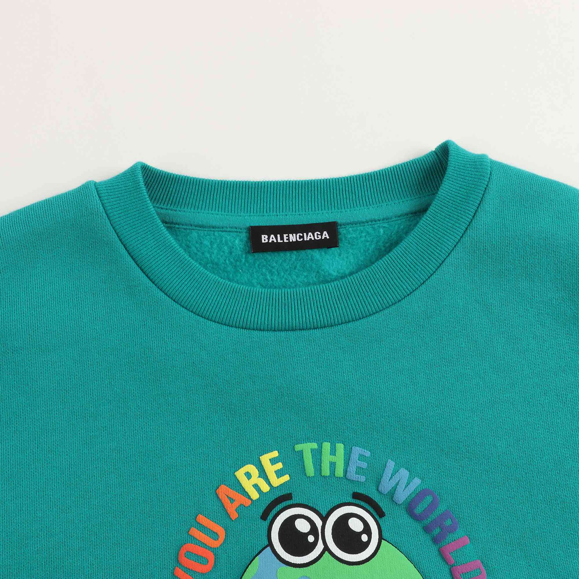 Boys & Girls Mint Cotton Sweater