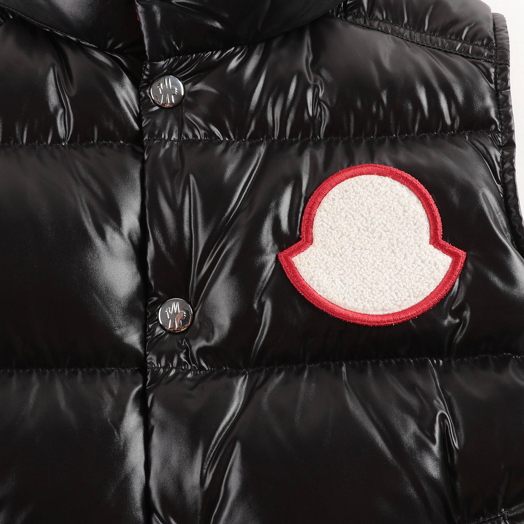 Boys & Girls Black "BILLECART" Padded Down Gilet