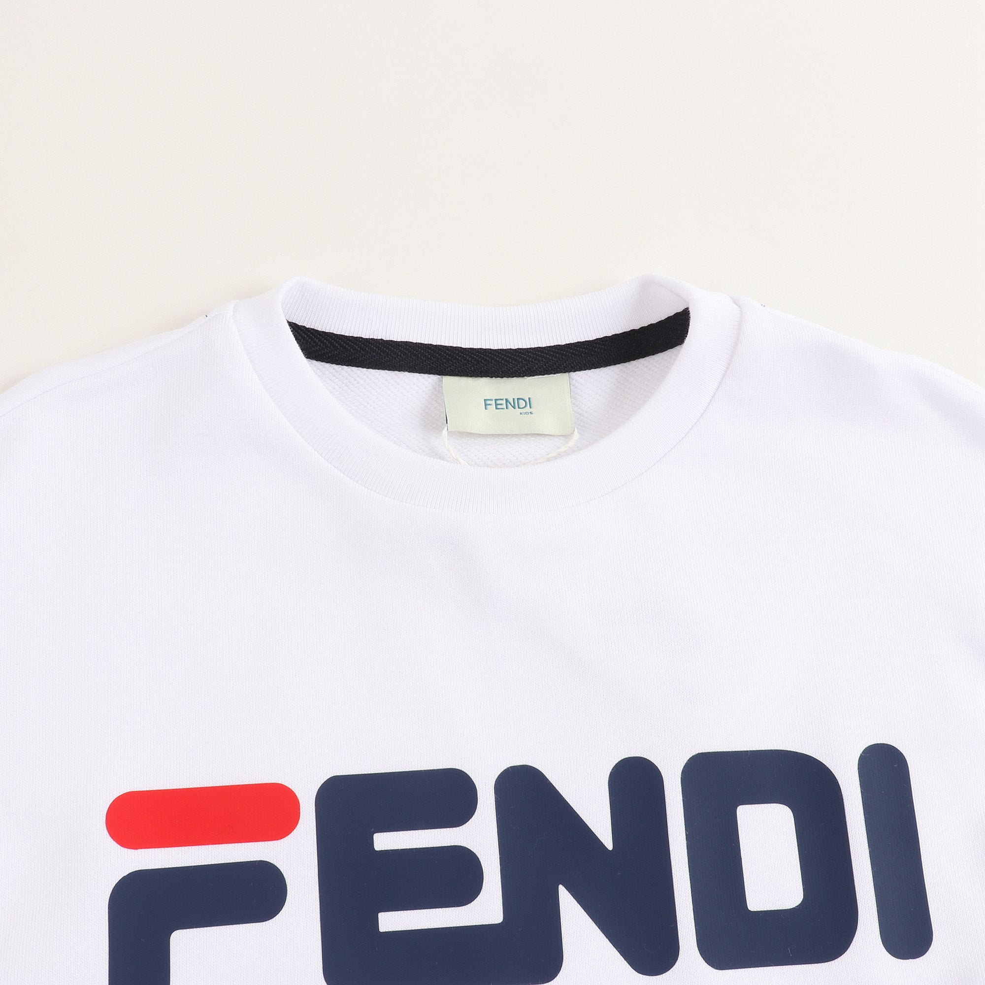 Boys & Girls White Cotton Sweater