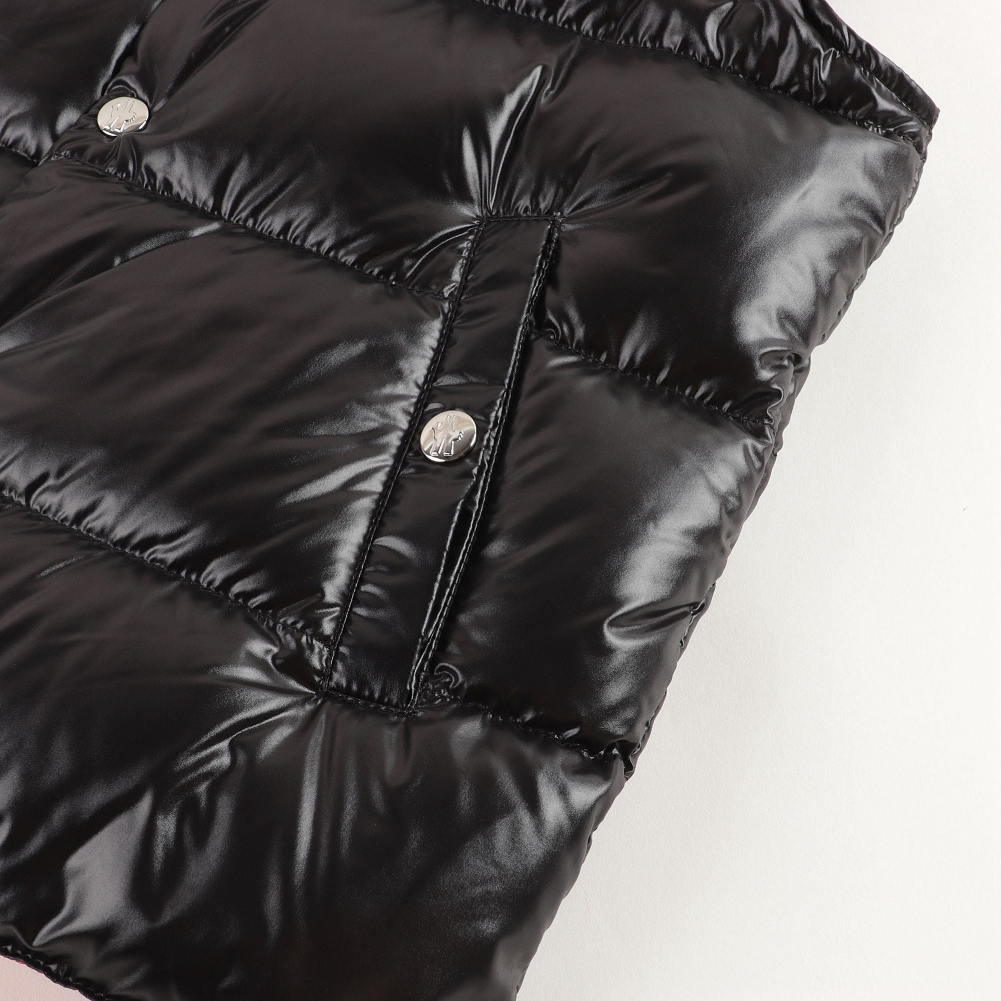 Boys & Girls Black "BILLECART" Padded Down Gilet