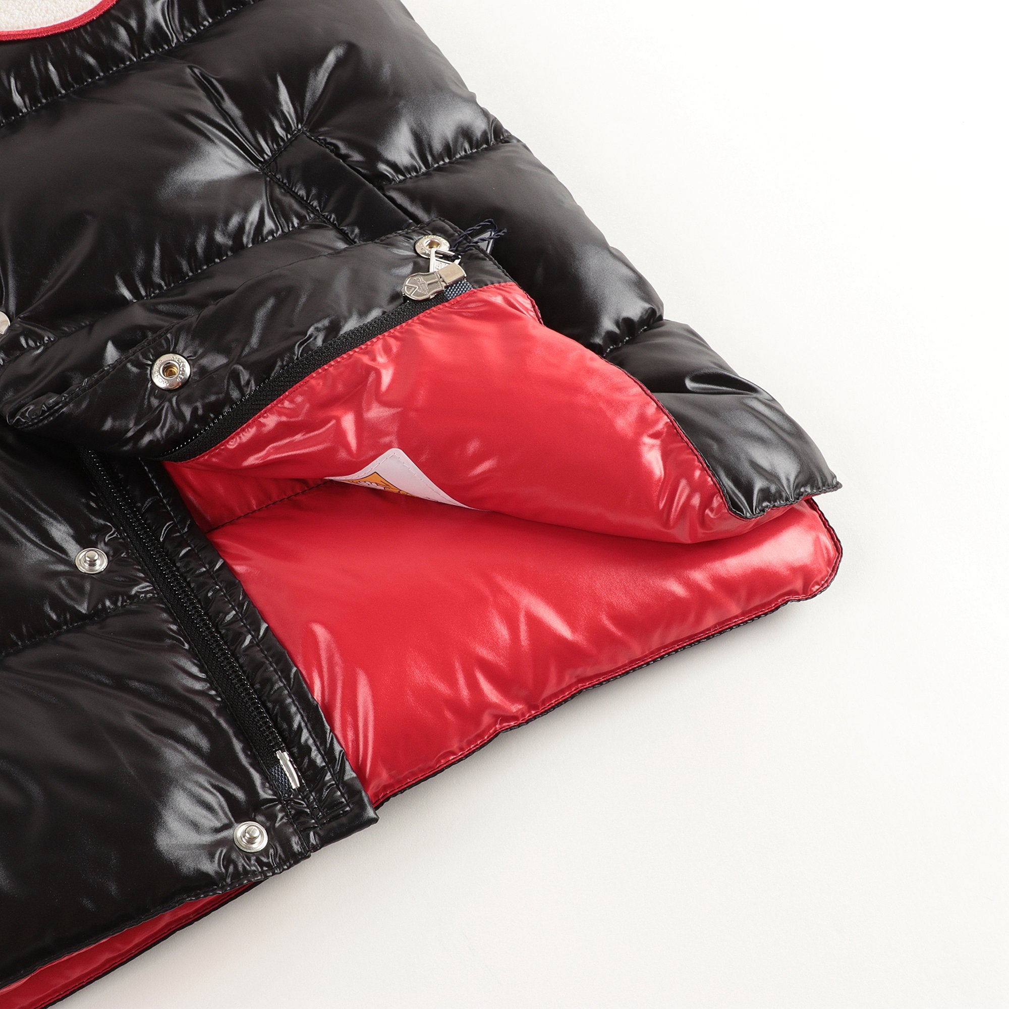 Boys & Girls Black "BILLECART" Padded Down Gilet