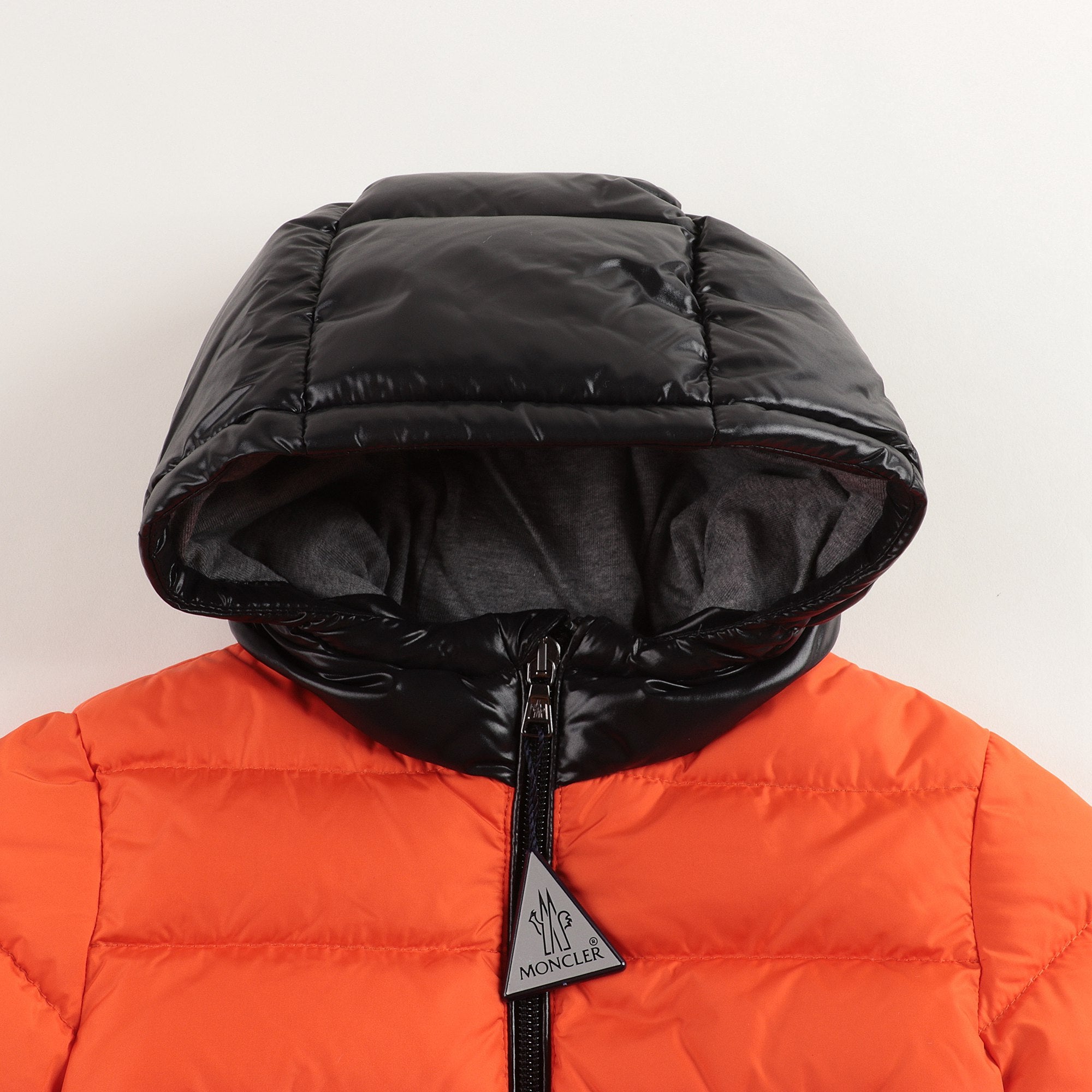 Baby Boys Bright Orange "LOURMARIN" Padded Down Coat