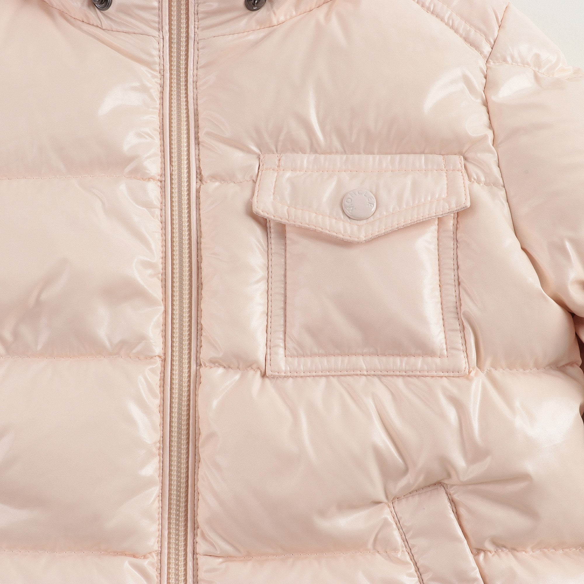 Baby Girls Light Pink "K2" Padded Down Jacket
