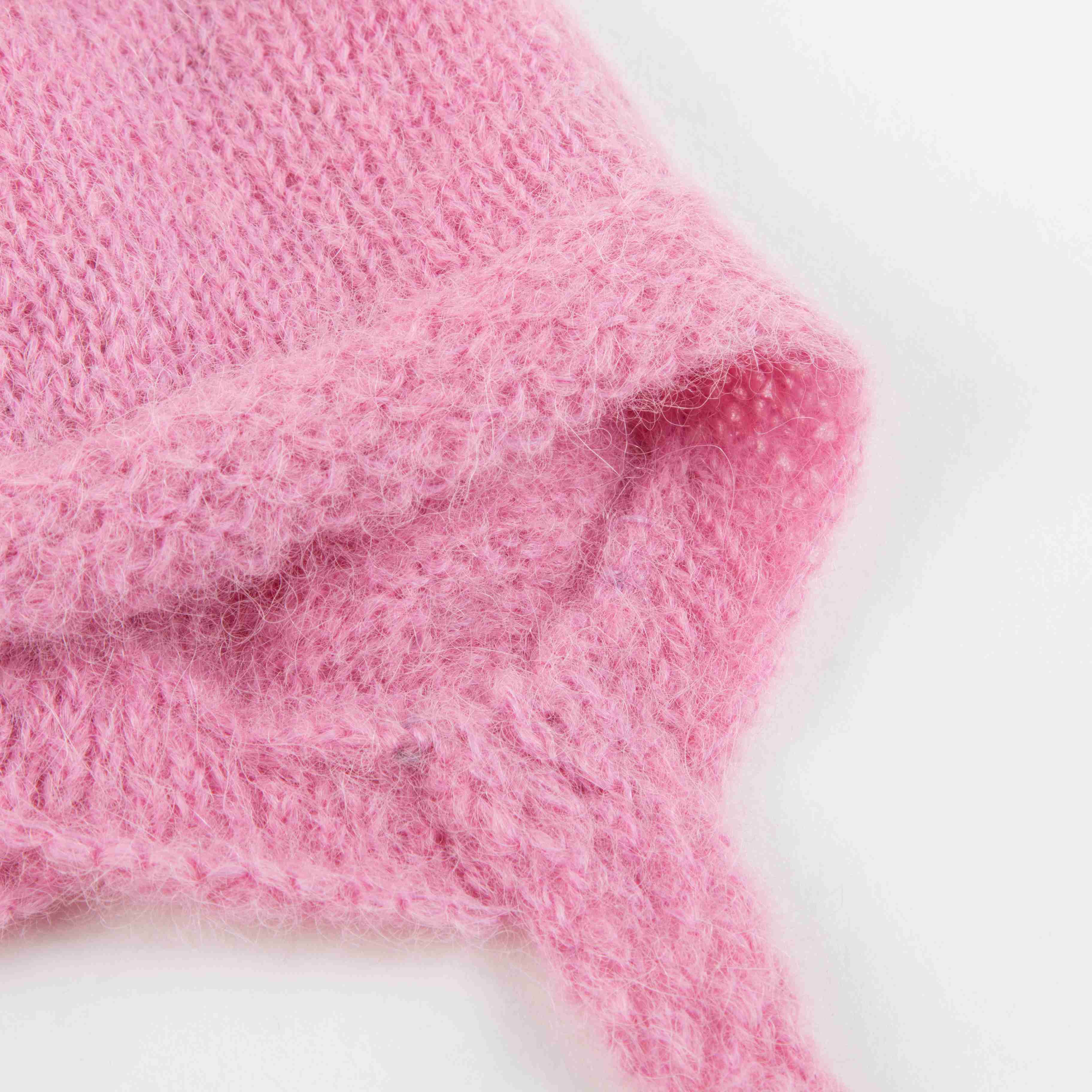 Baby Pink Knitted Hat