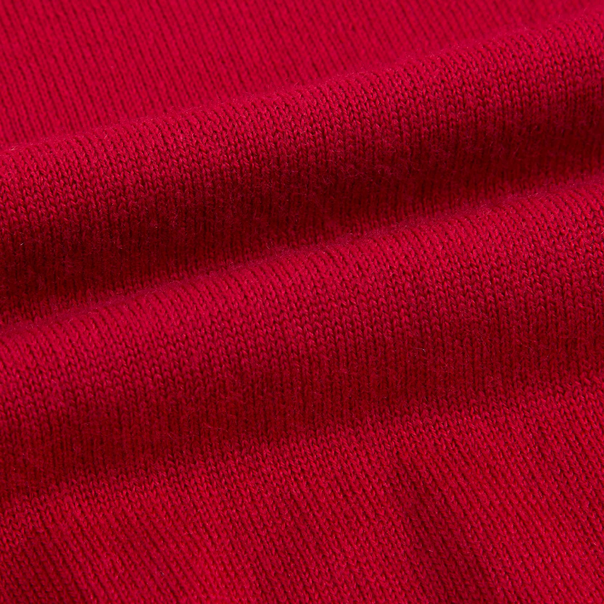 Boys Bright Red Zip Cardigan