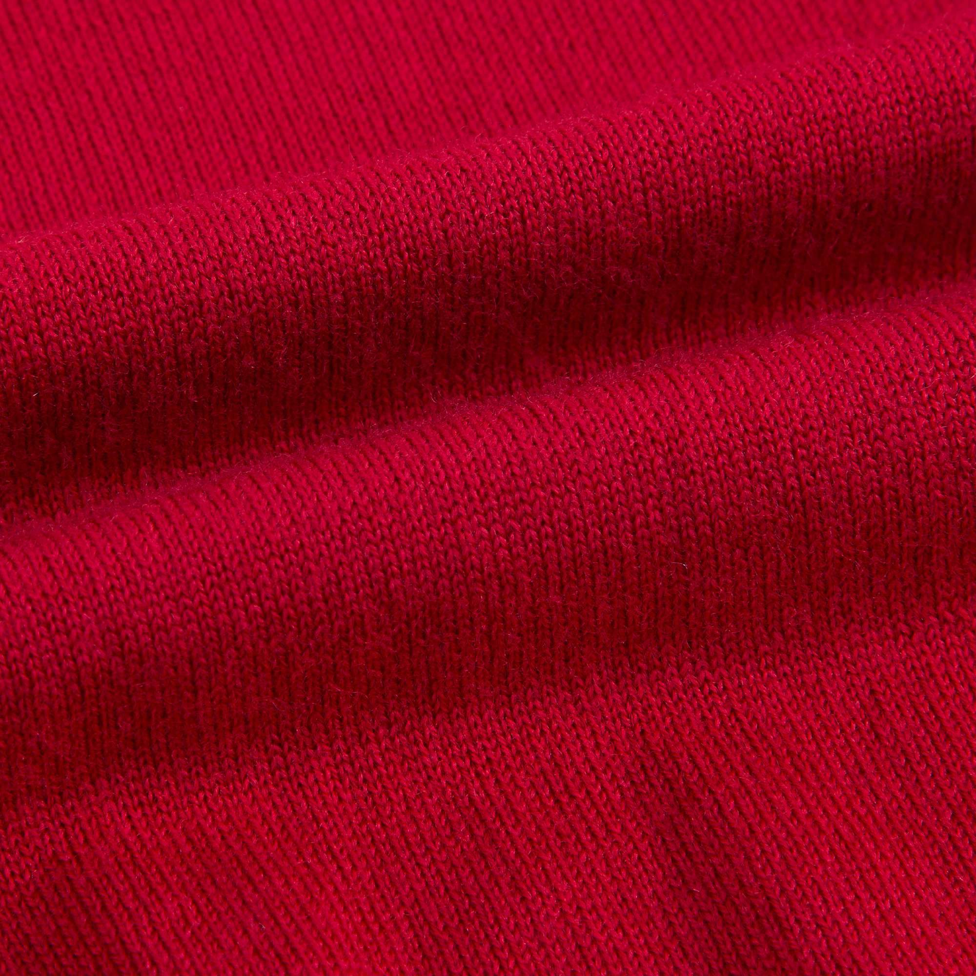 Boys Bright Red Zip Cardigan