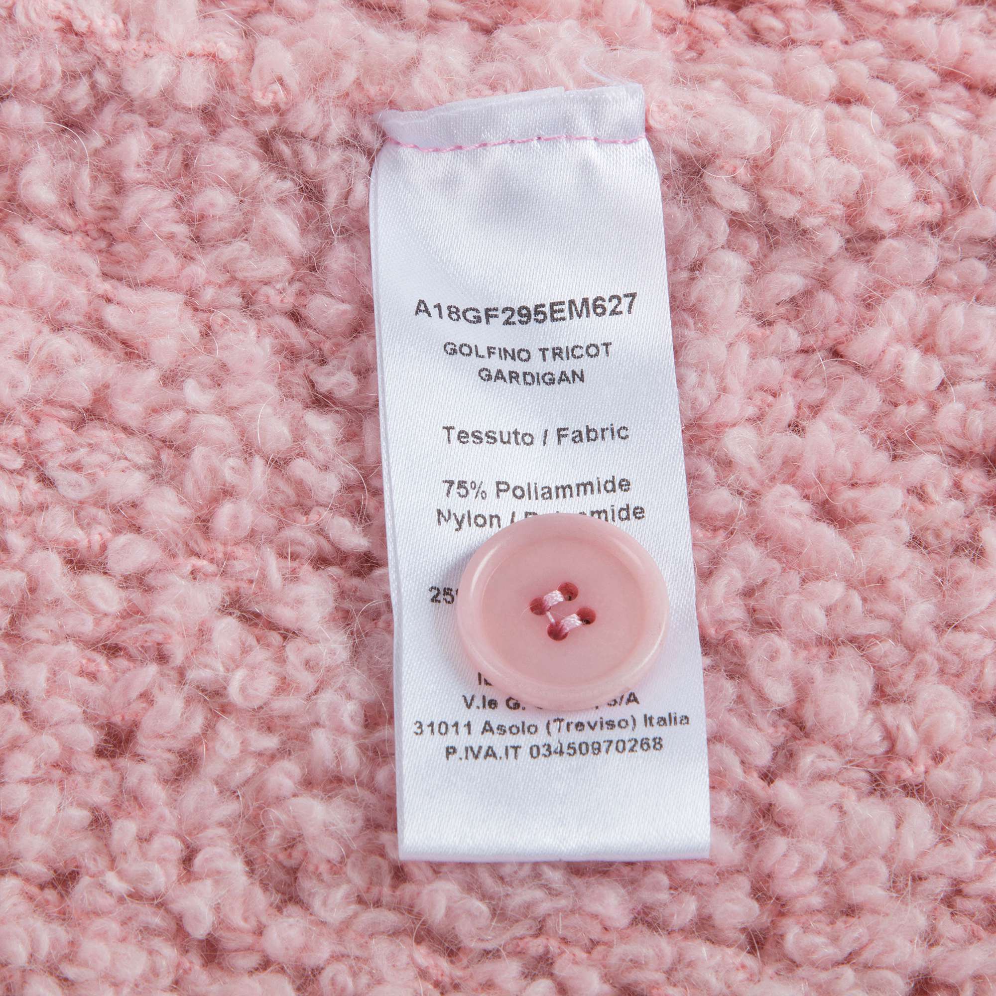 Girls Old Rose Cardigan