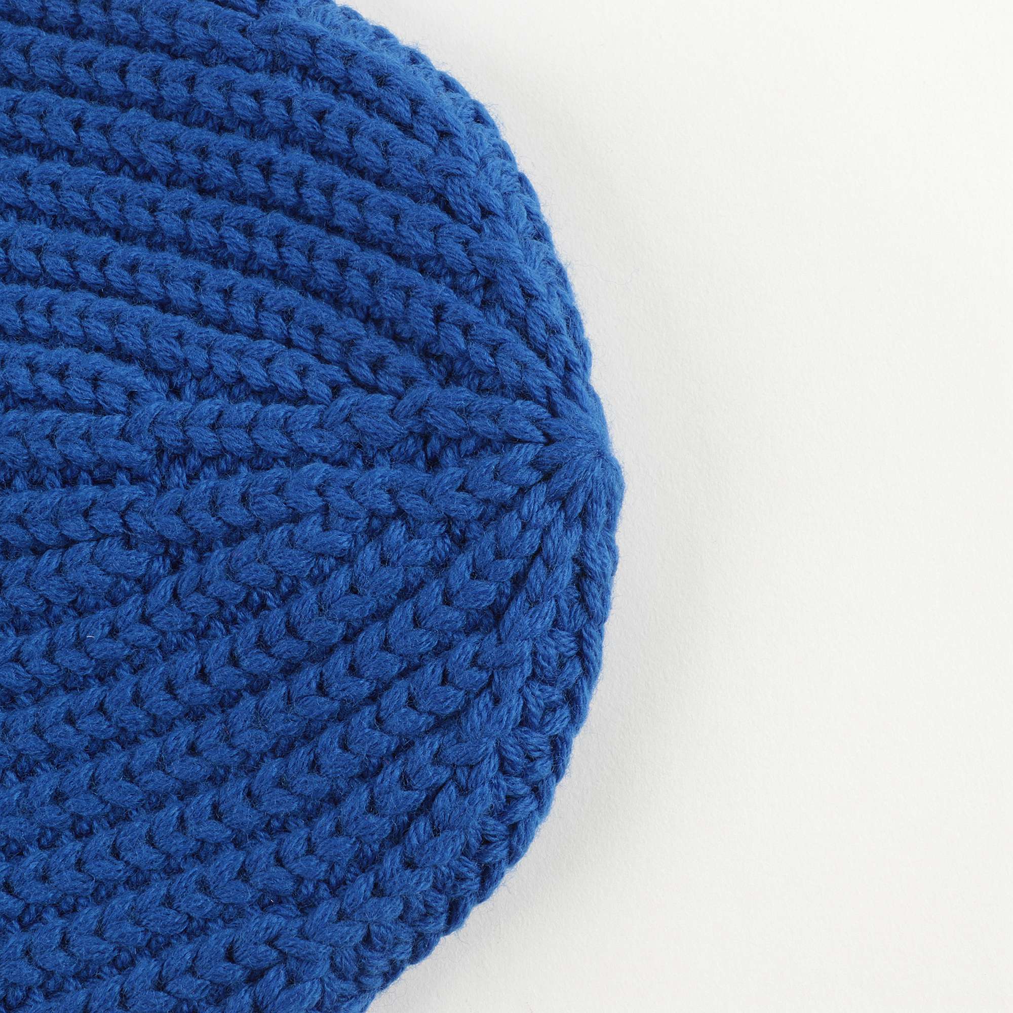 Boys & Girls Bright Blue Logo Wool Hat