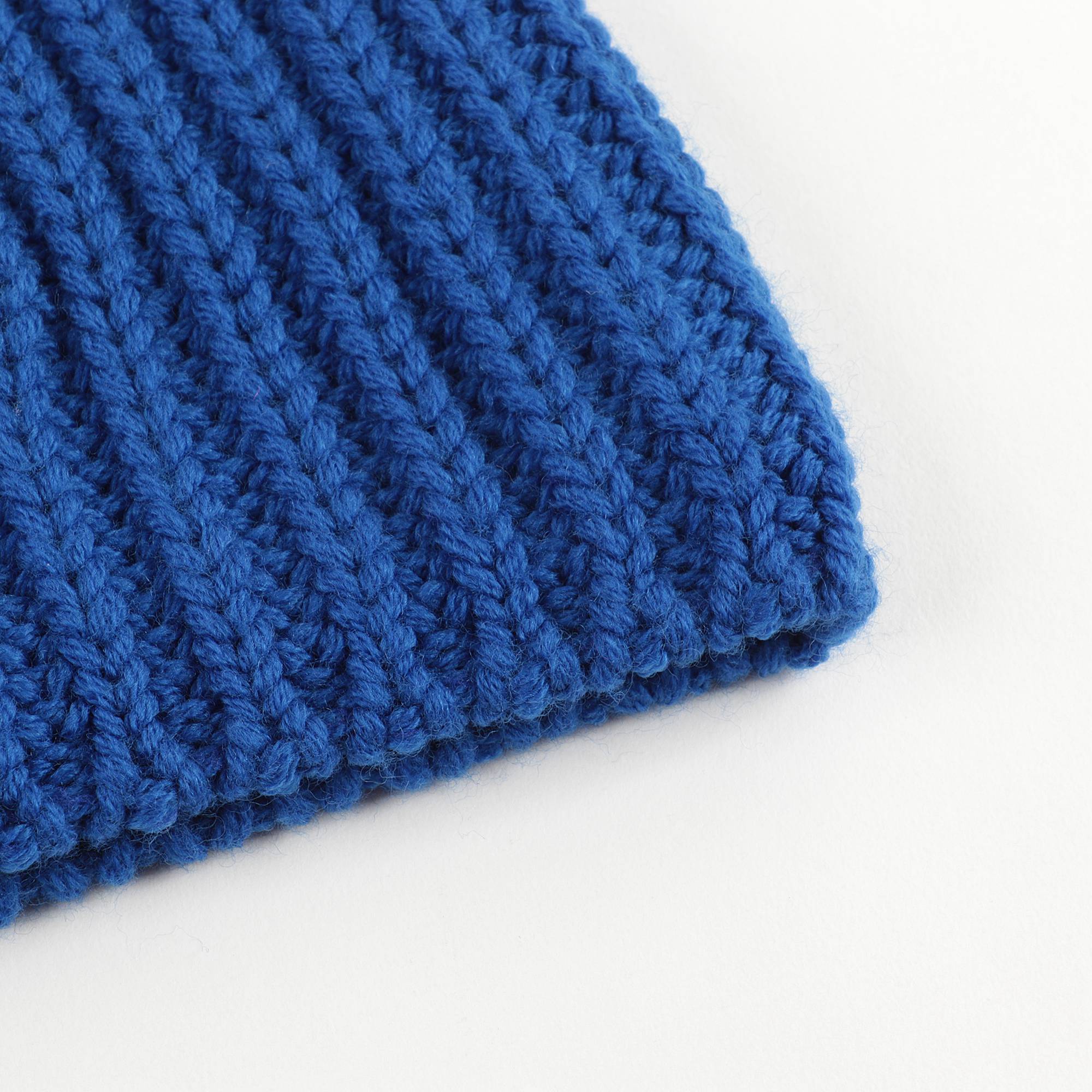 Boys & Girls Bright Blue Logo Wool Hat