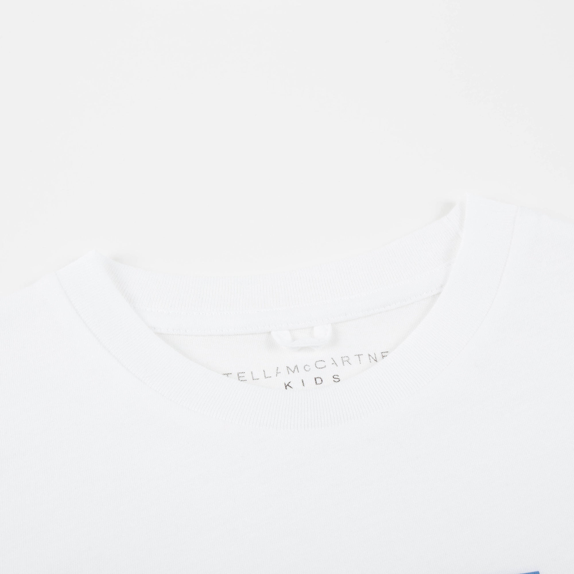 Boys White Check T-Shirt