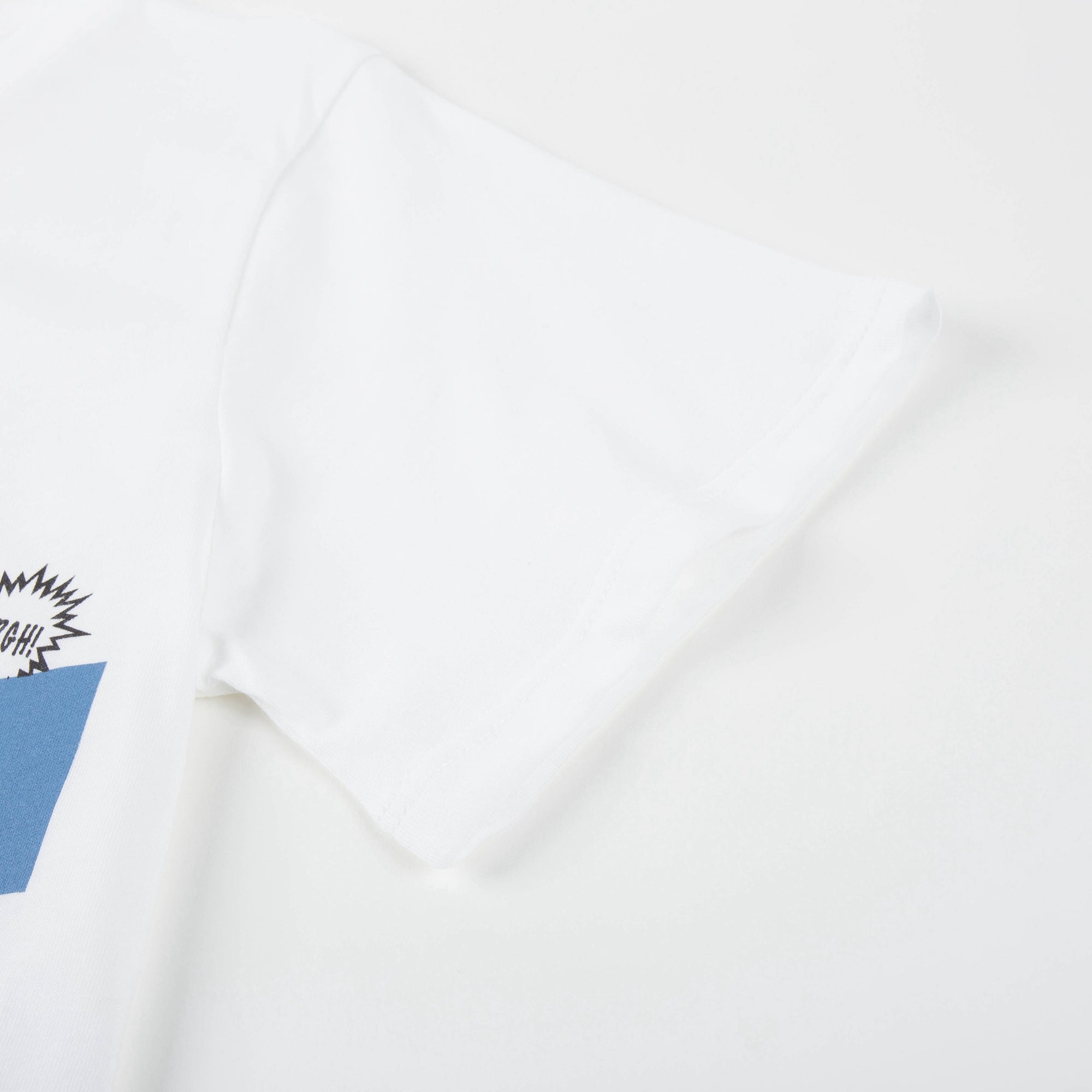 Boys White Check T-Shirt