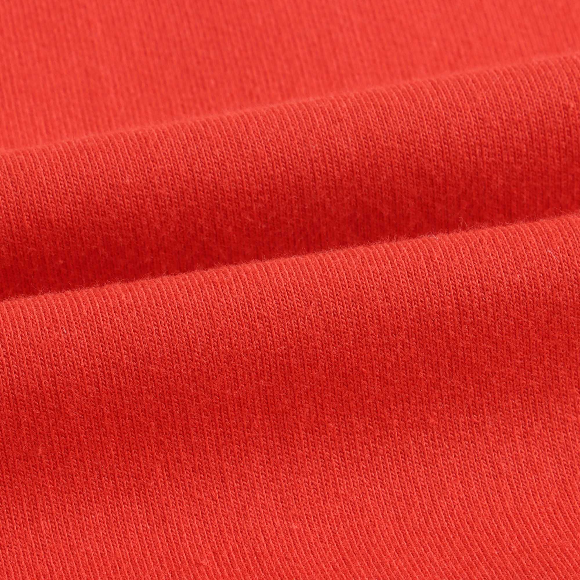 Boys & Girls Red Logo Cotton Sweatshirt