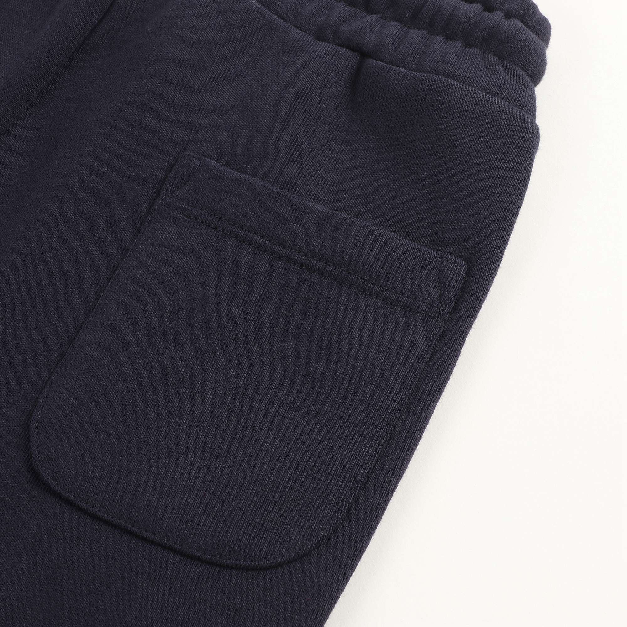Boys Blue Cotton Trousers