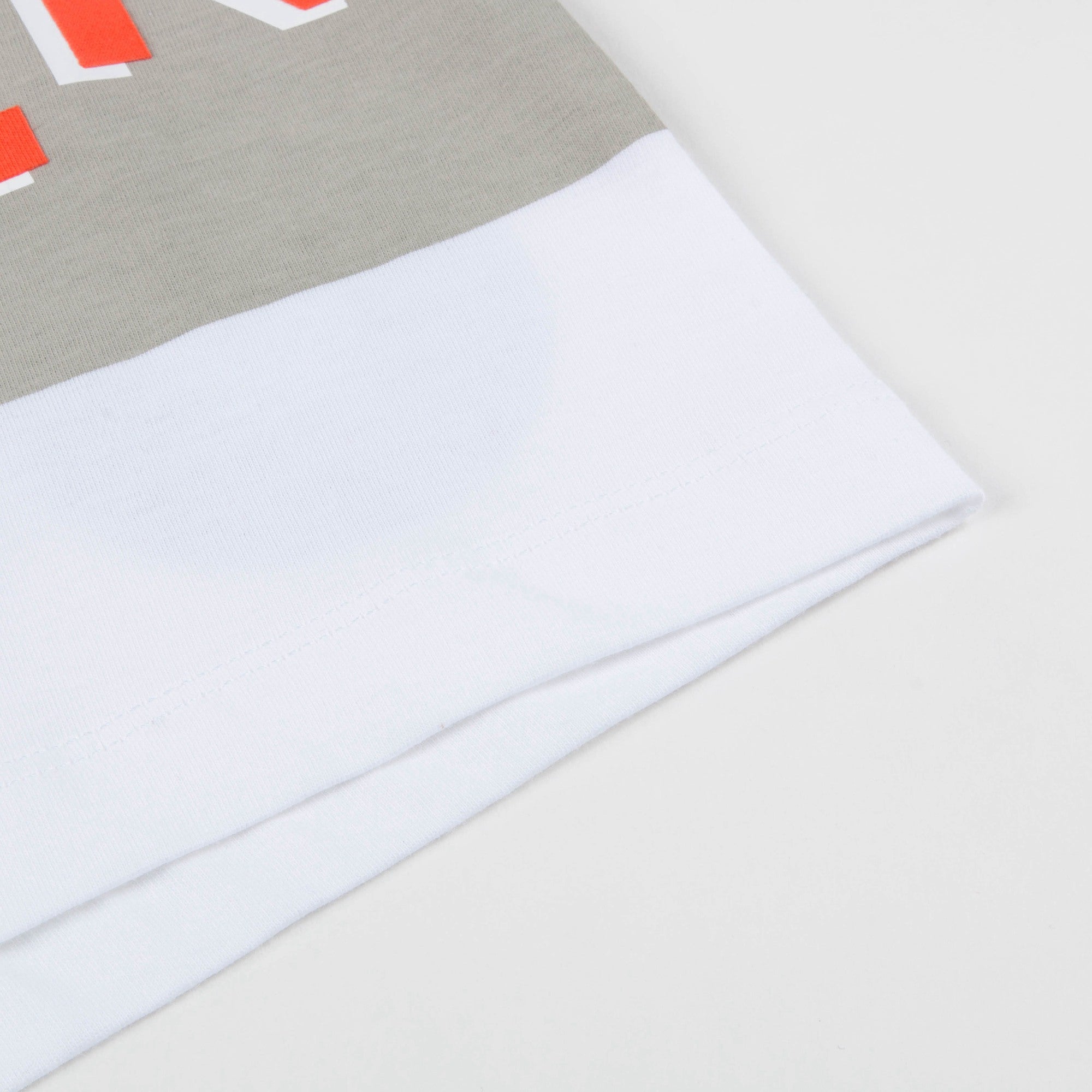 Boys White "Bus" Printed Cotton T-shirt