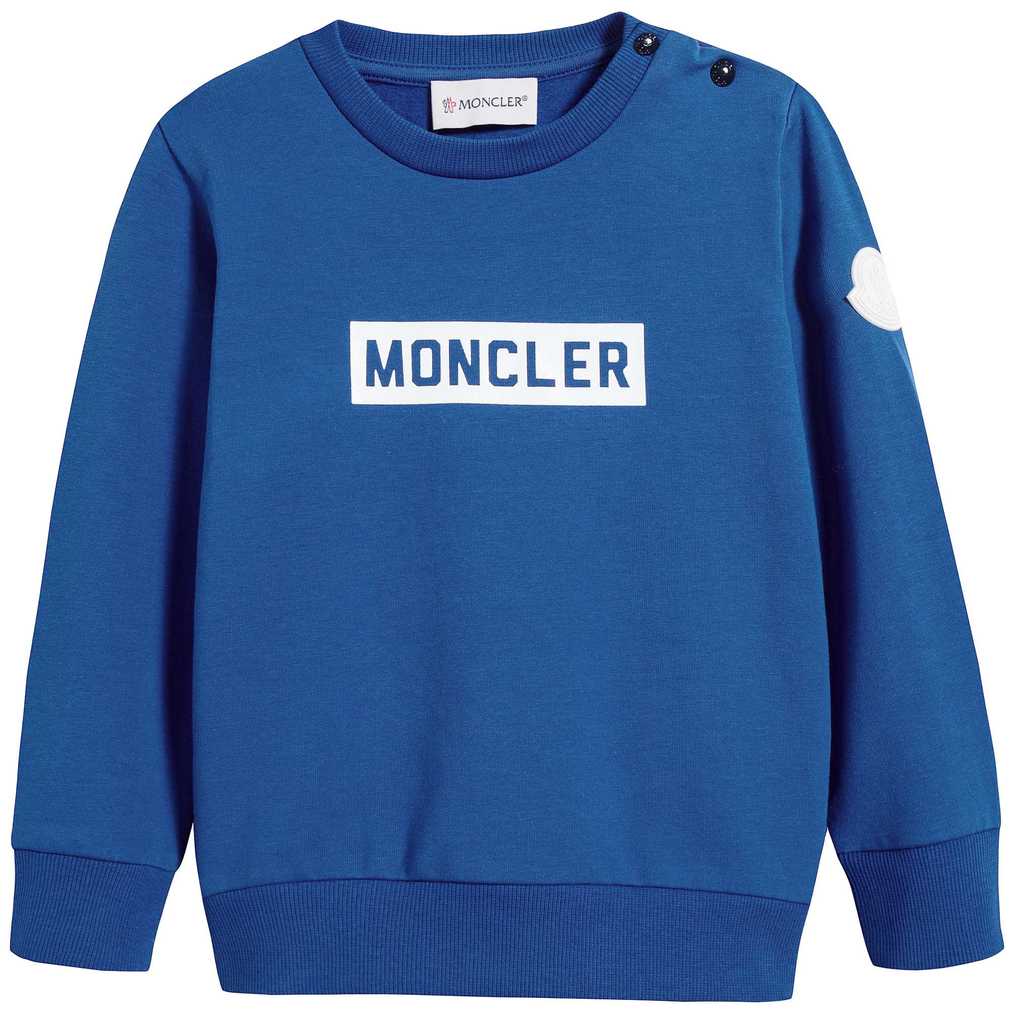 Baby Boys Blue & Black Cotton Set