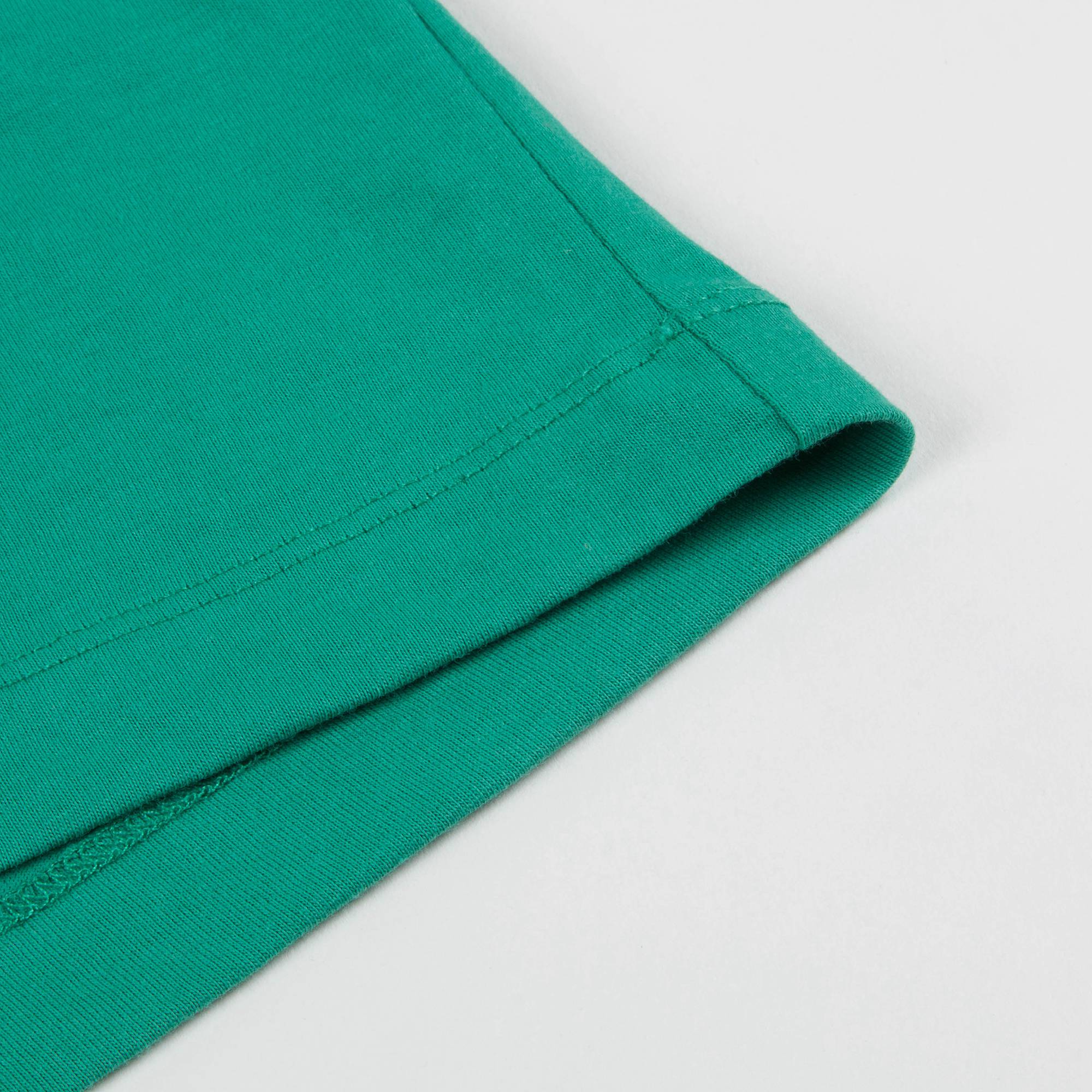 Boys Green Printed Cotton T-shirt
