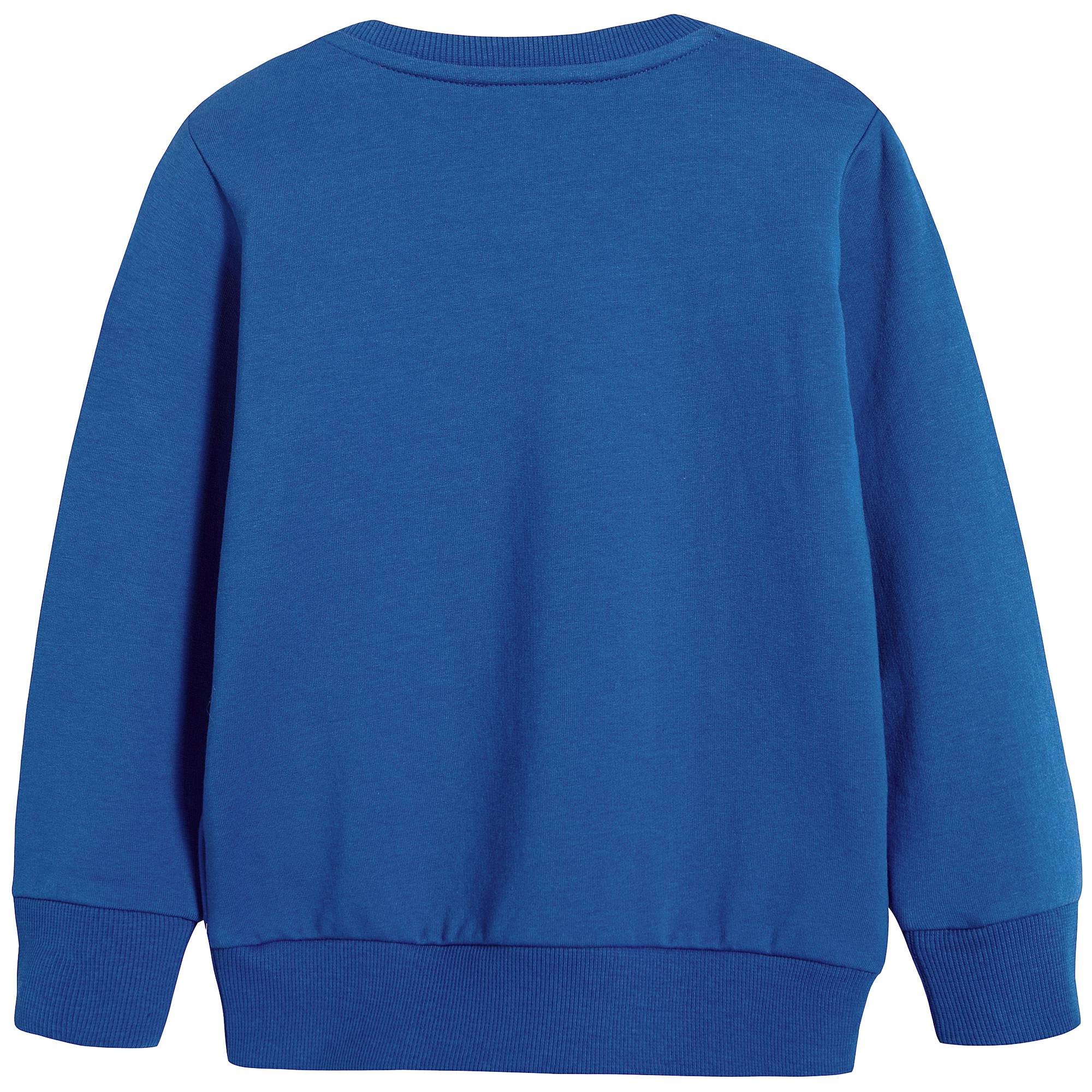 Baby Boys Blue & Black Cotton Set