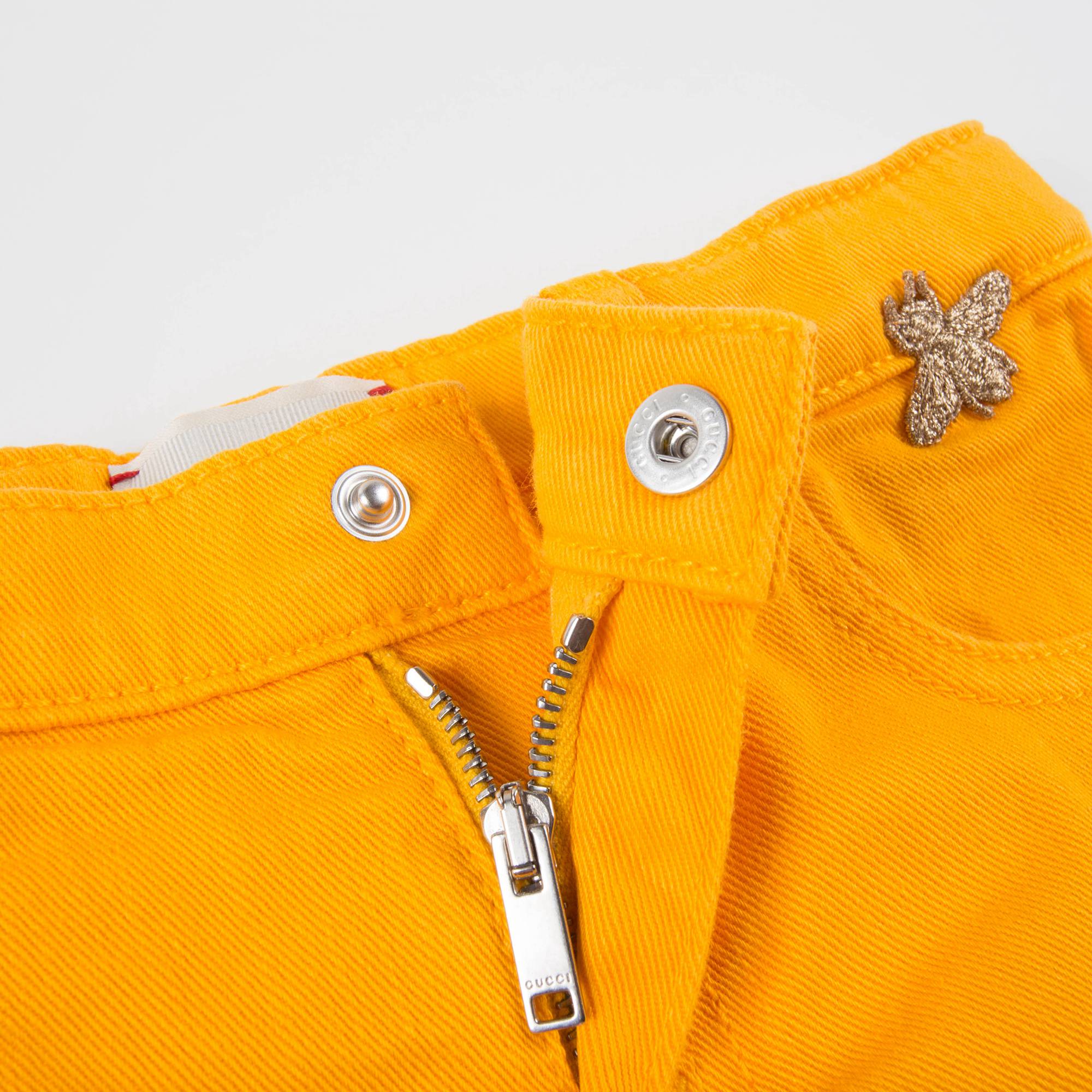 Baby Fisherman Yellow & Gold Shorts