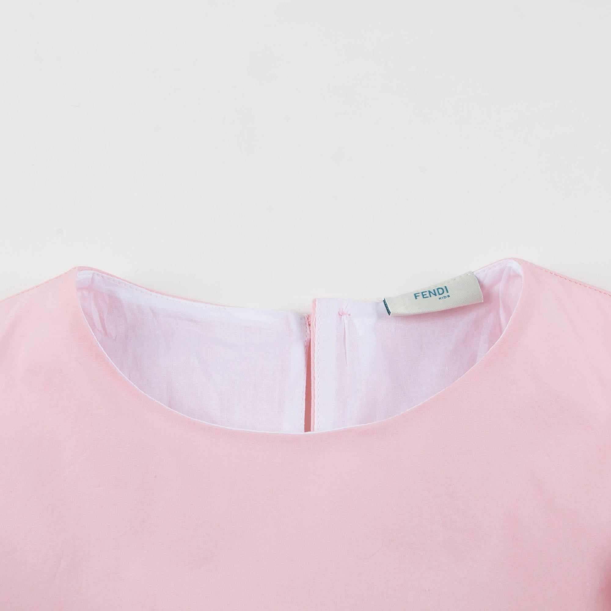 Girls Pink Cotton Dress