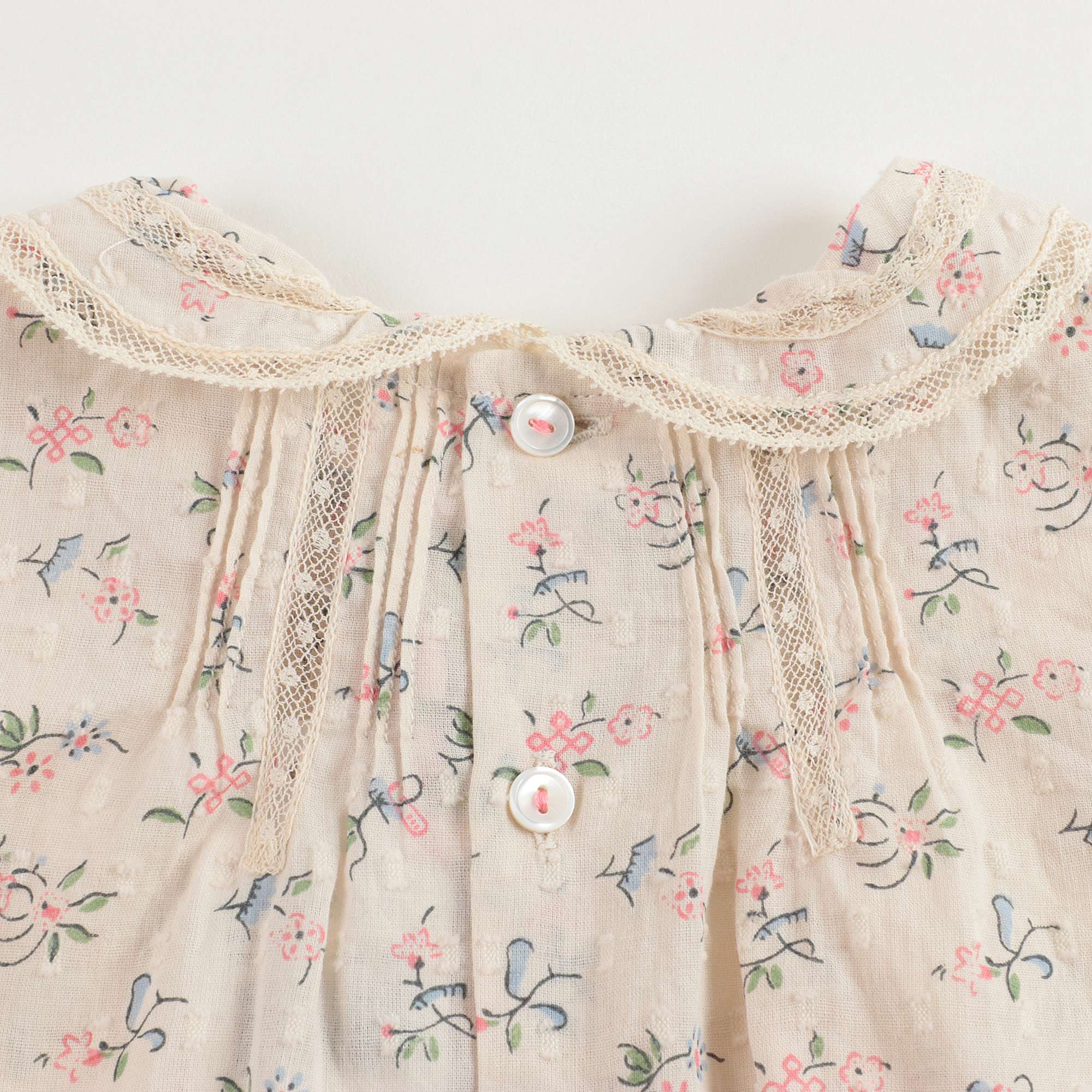 女小童碎花衬衫