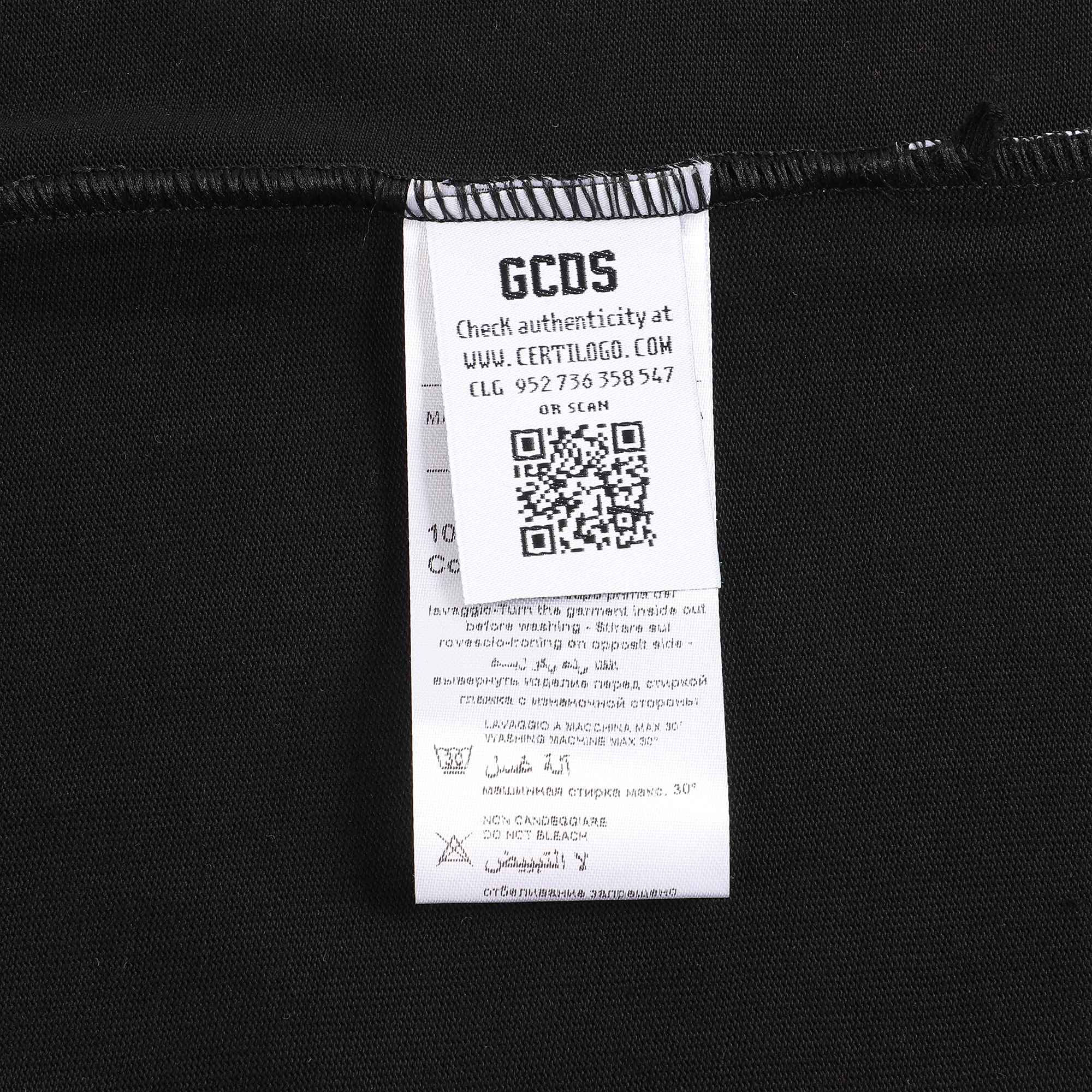 Boys Black Jersey Cotton T-shirt