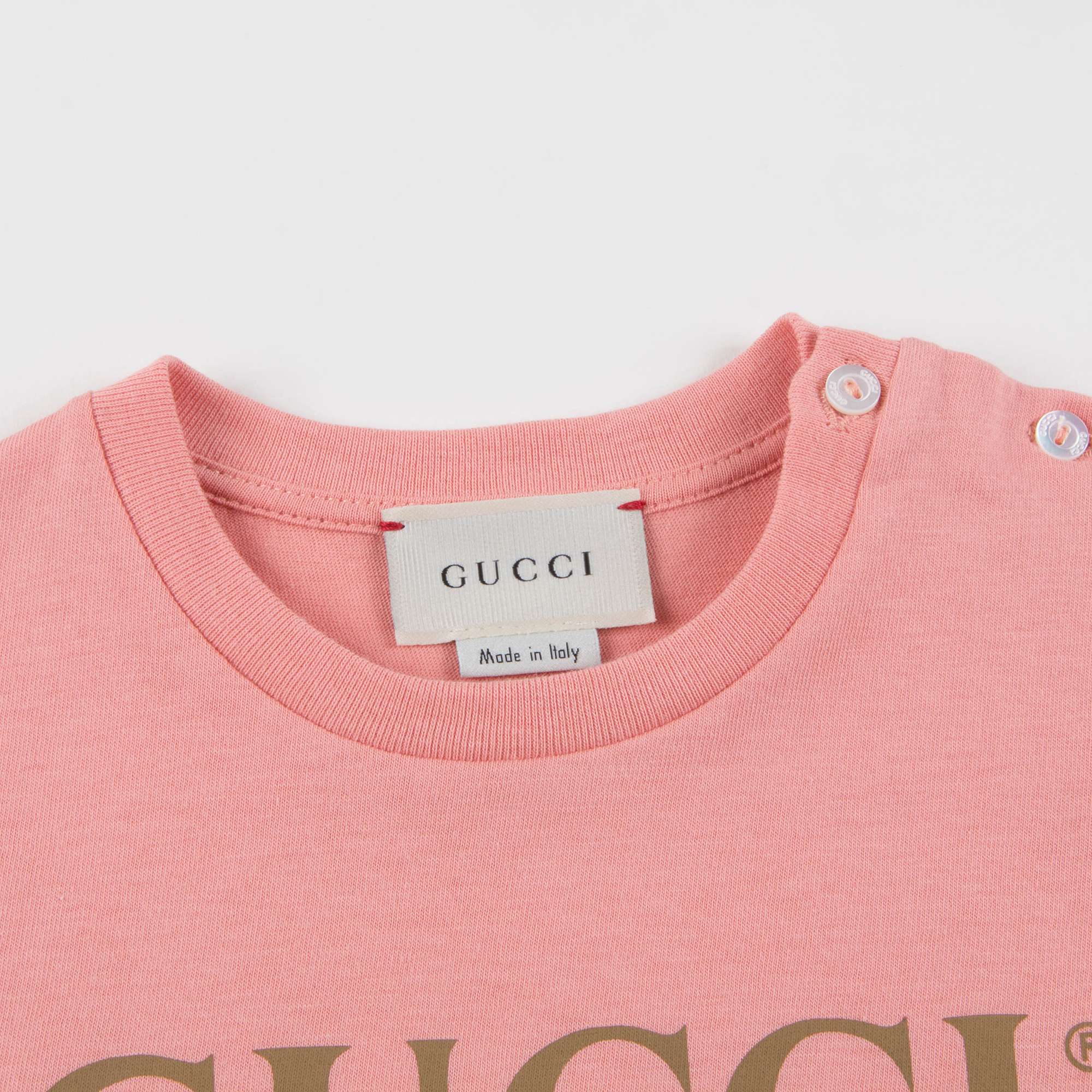 Baby Girls Pink Logo T-shirt