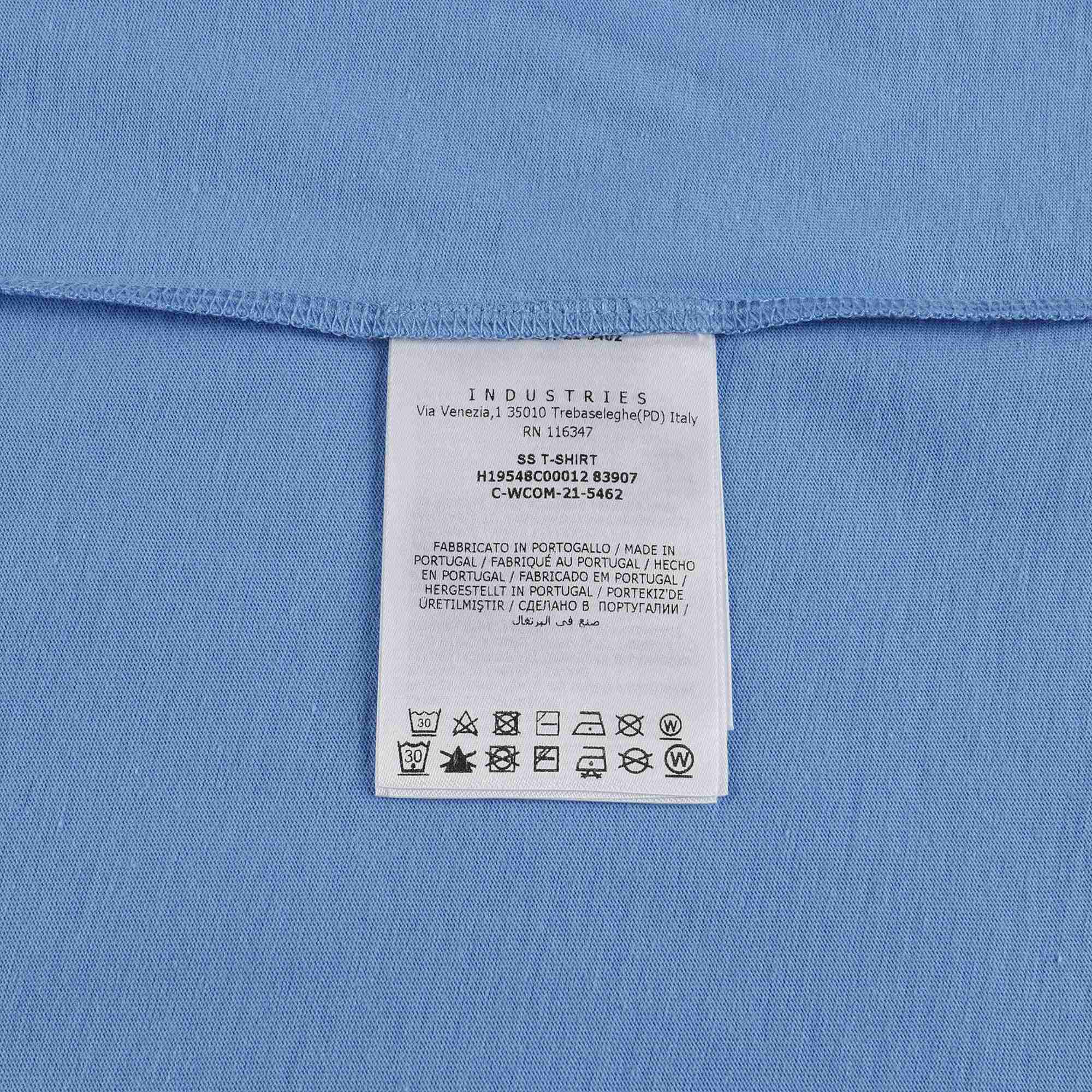 Boys & Girls Blue Cotton T-Shirt