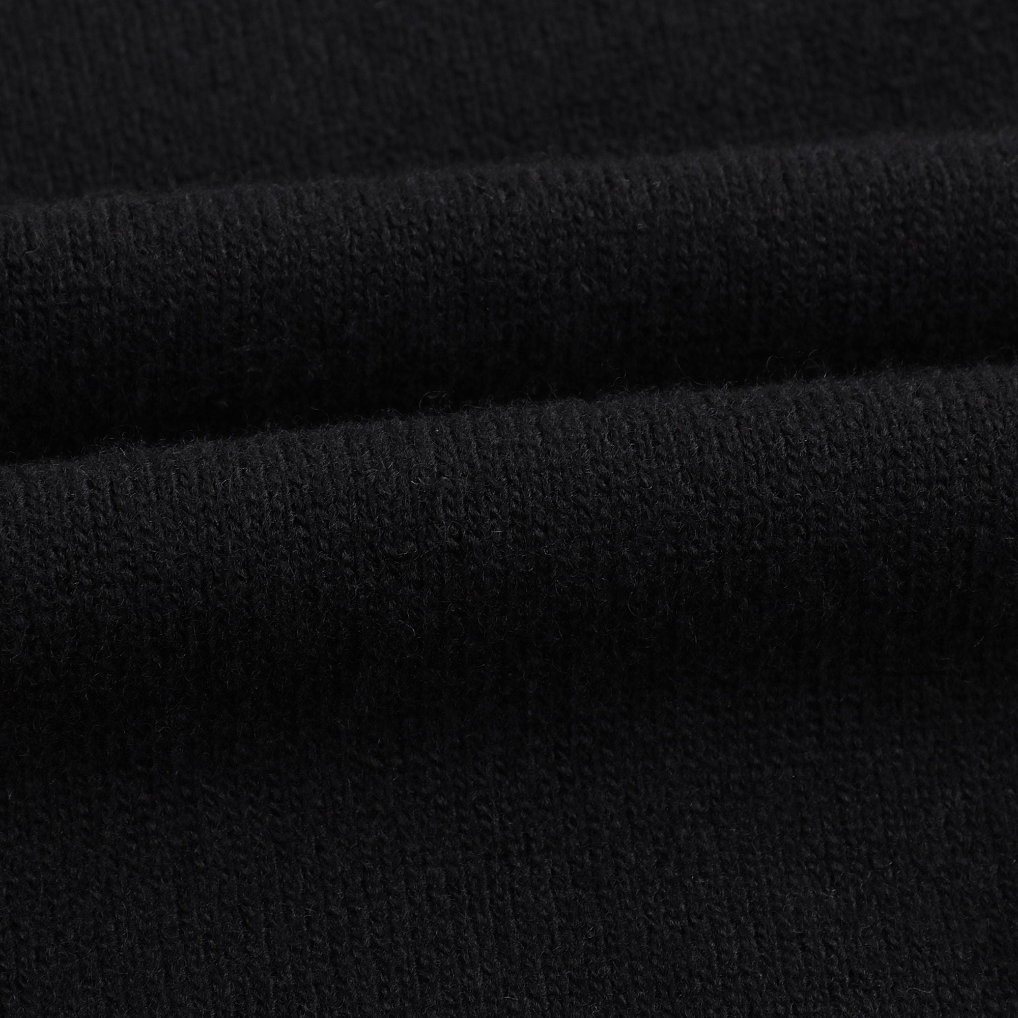 Boys Black & Grey Logo Wool Sweater