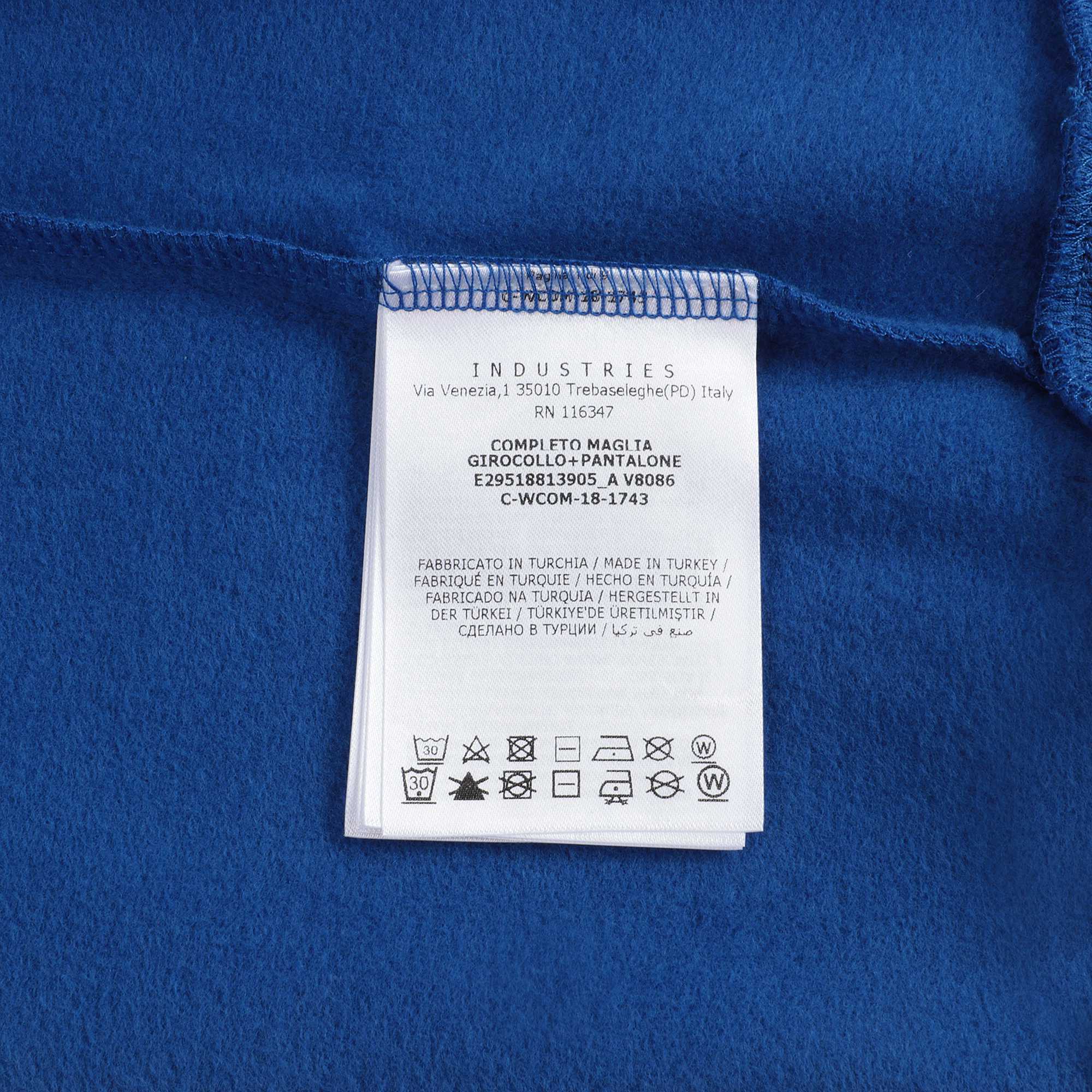 Baby Boys Blue & Black Cotton Set