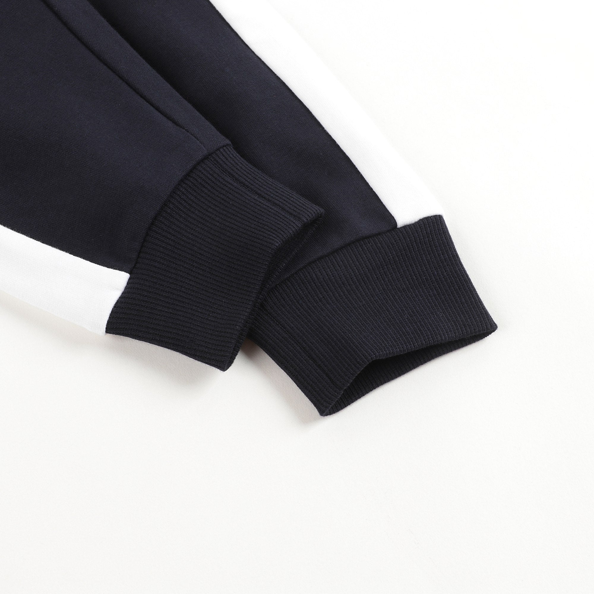 Baby Boys Blue & Black Cotton Set
