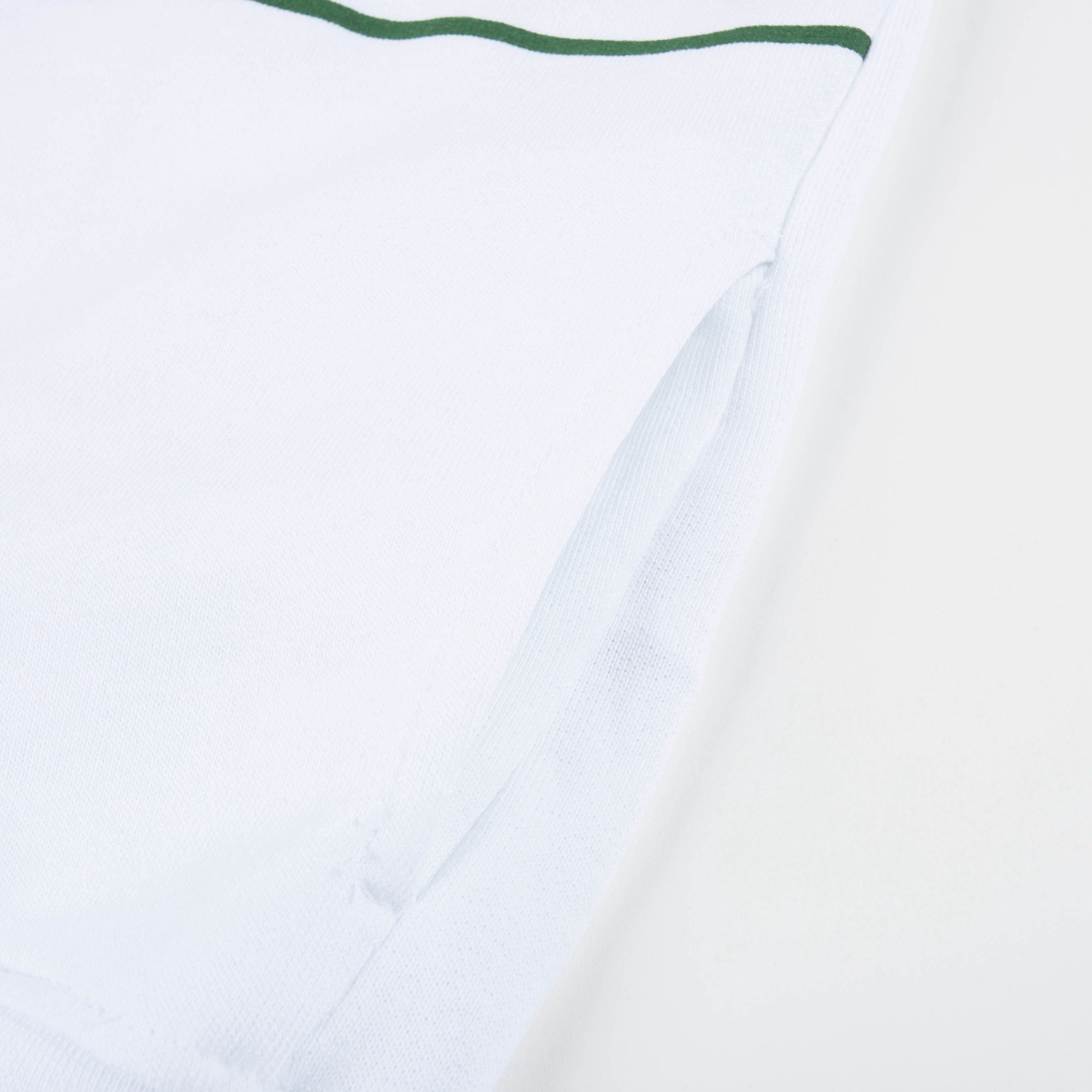 Boys White Cotton Flceece Bomber