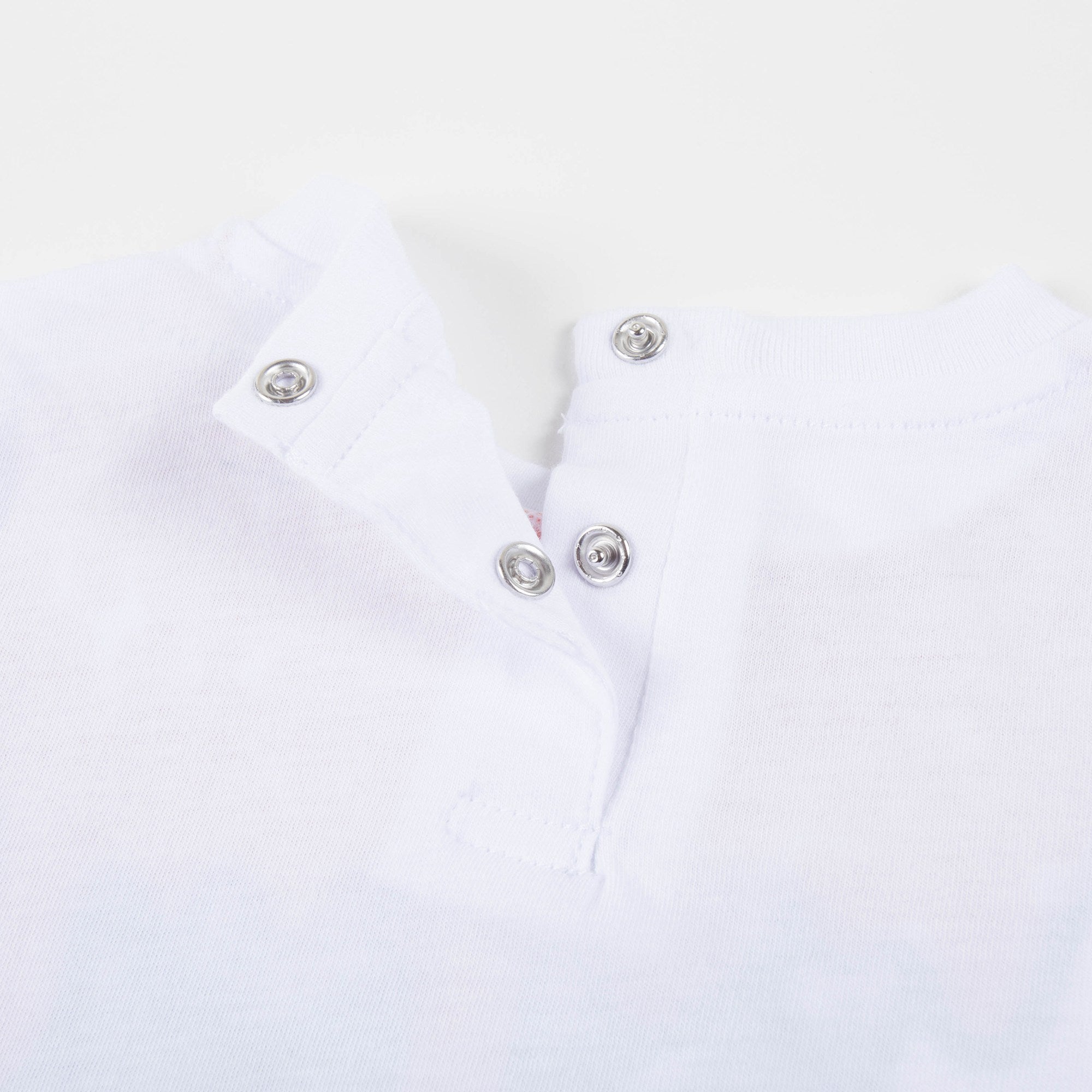 Baby White Icecream Printed T-shirt