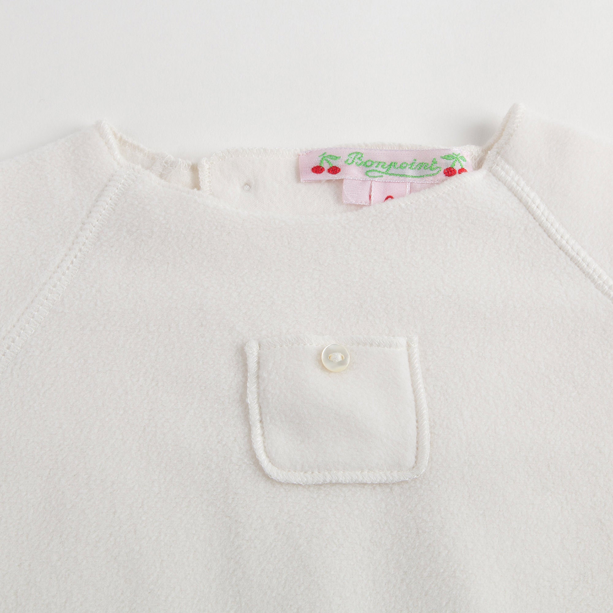Baby Beige Tops & Bottoms Two Piece Set - CÉMAROSE | Children's Fashion Store - 3