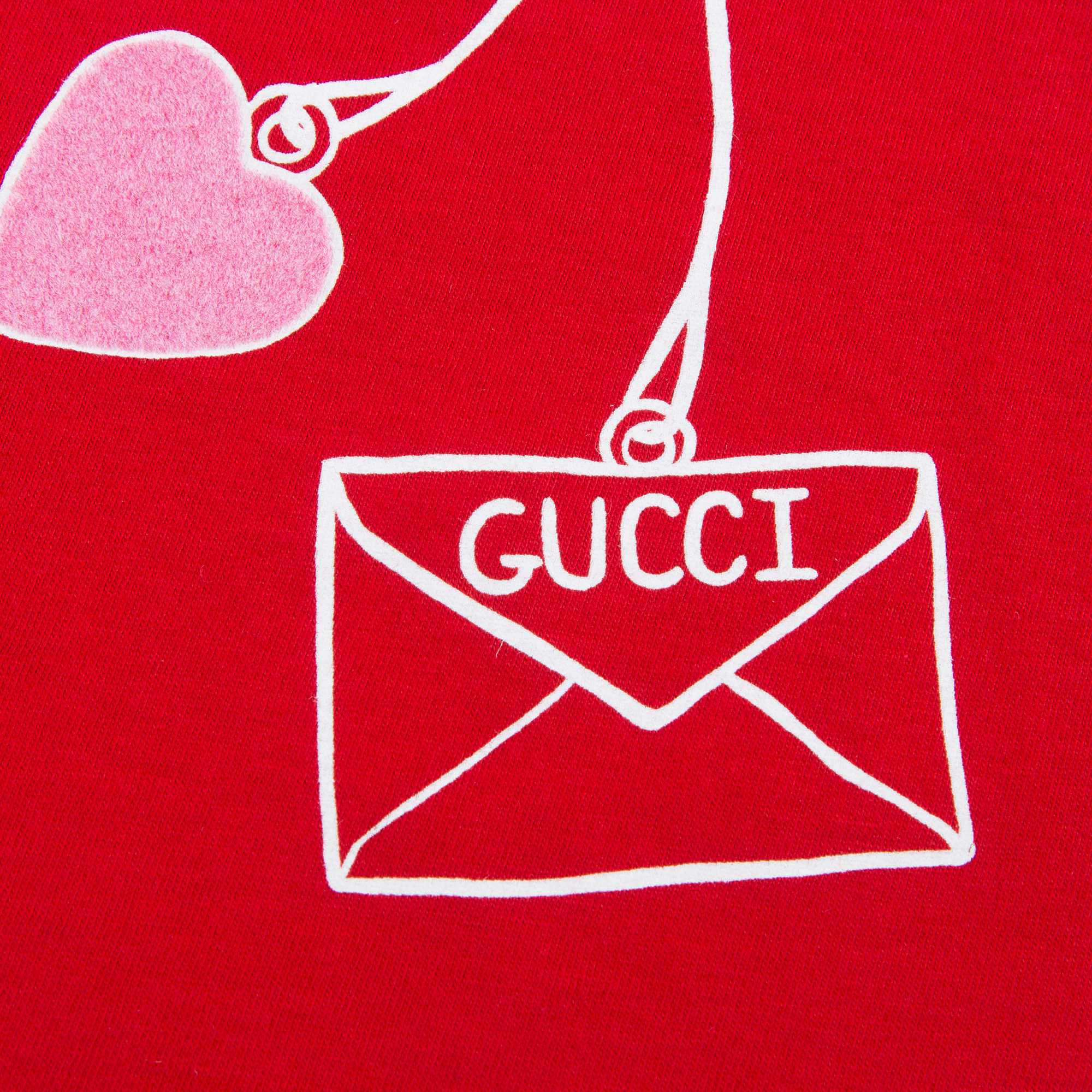 Baby Girls Red Cotton T-shirt