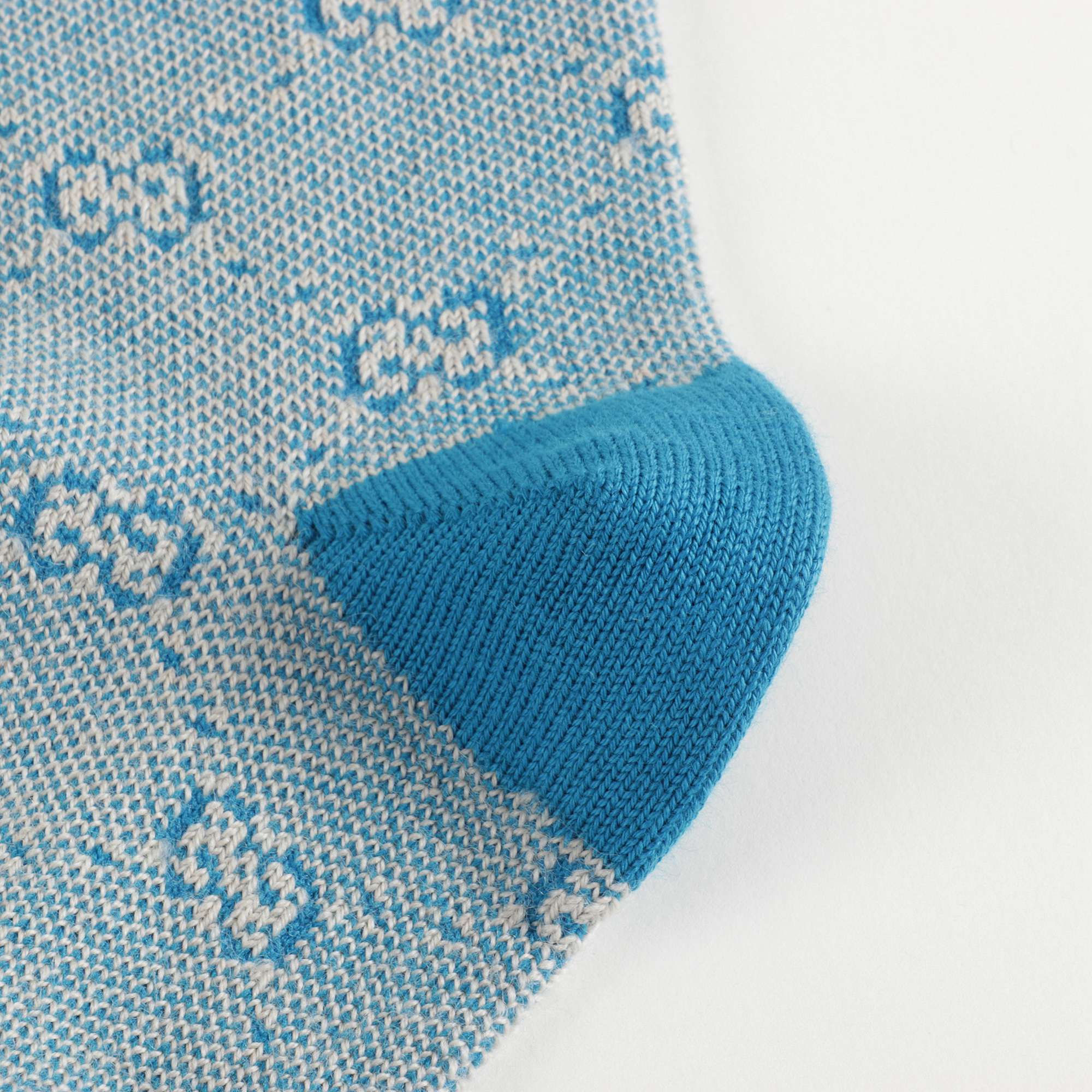 Boys & Girls Blue Wool Socks
