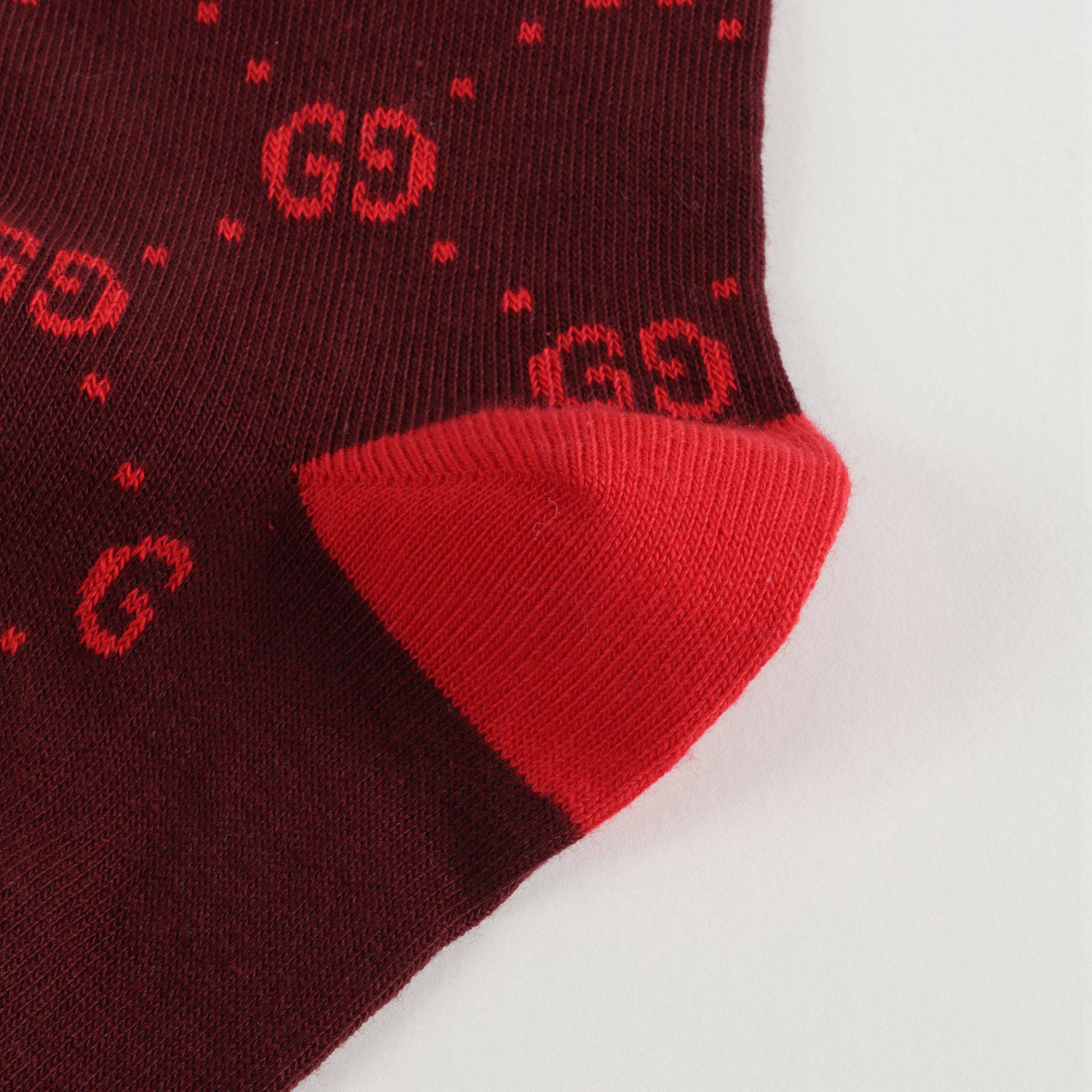 Boys & Girls Red Cotton Socks