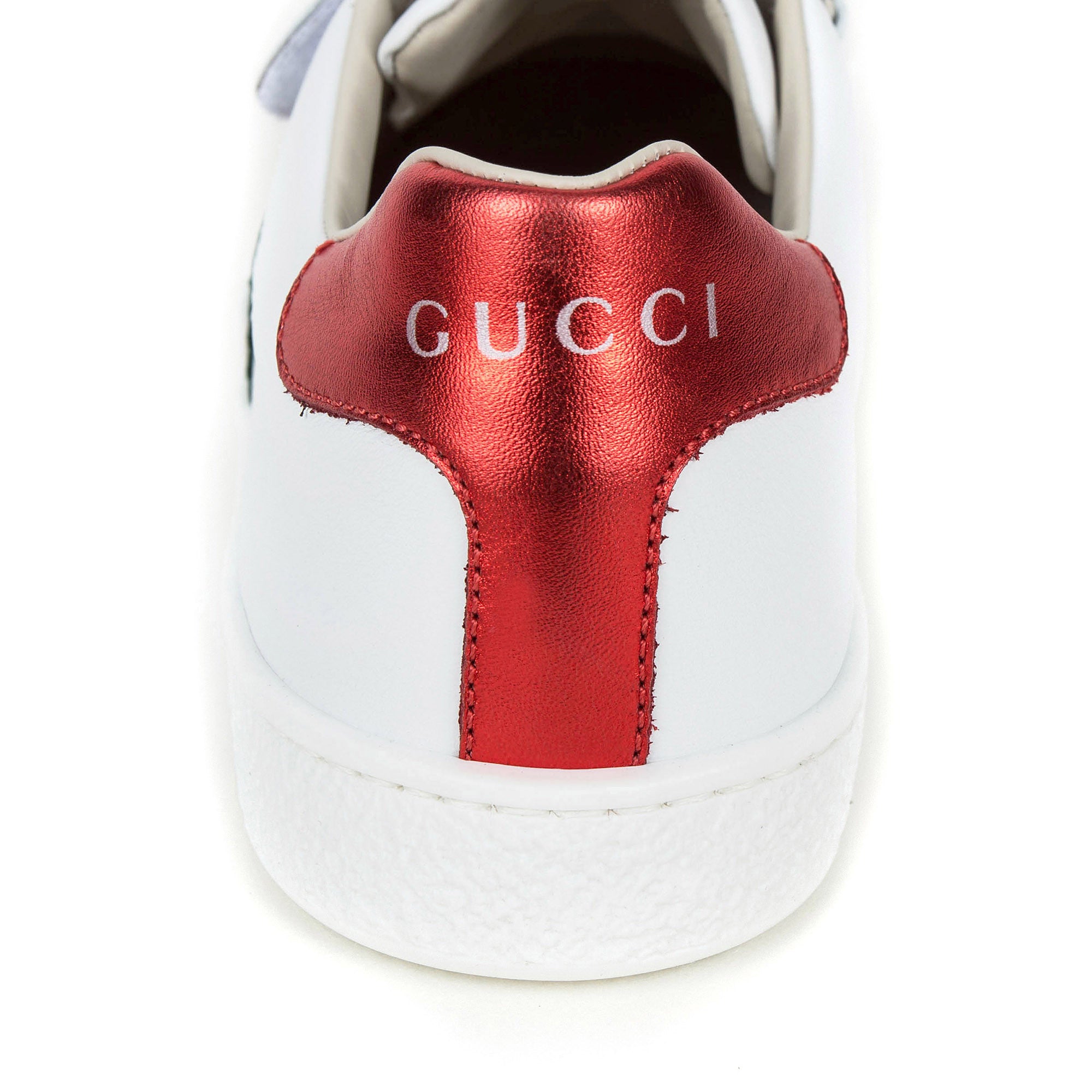 Boys & Girls White Leather Trainers