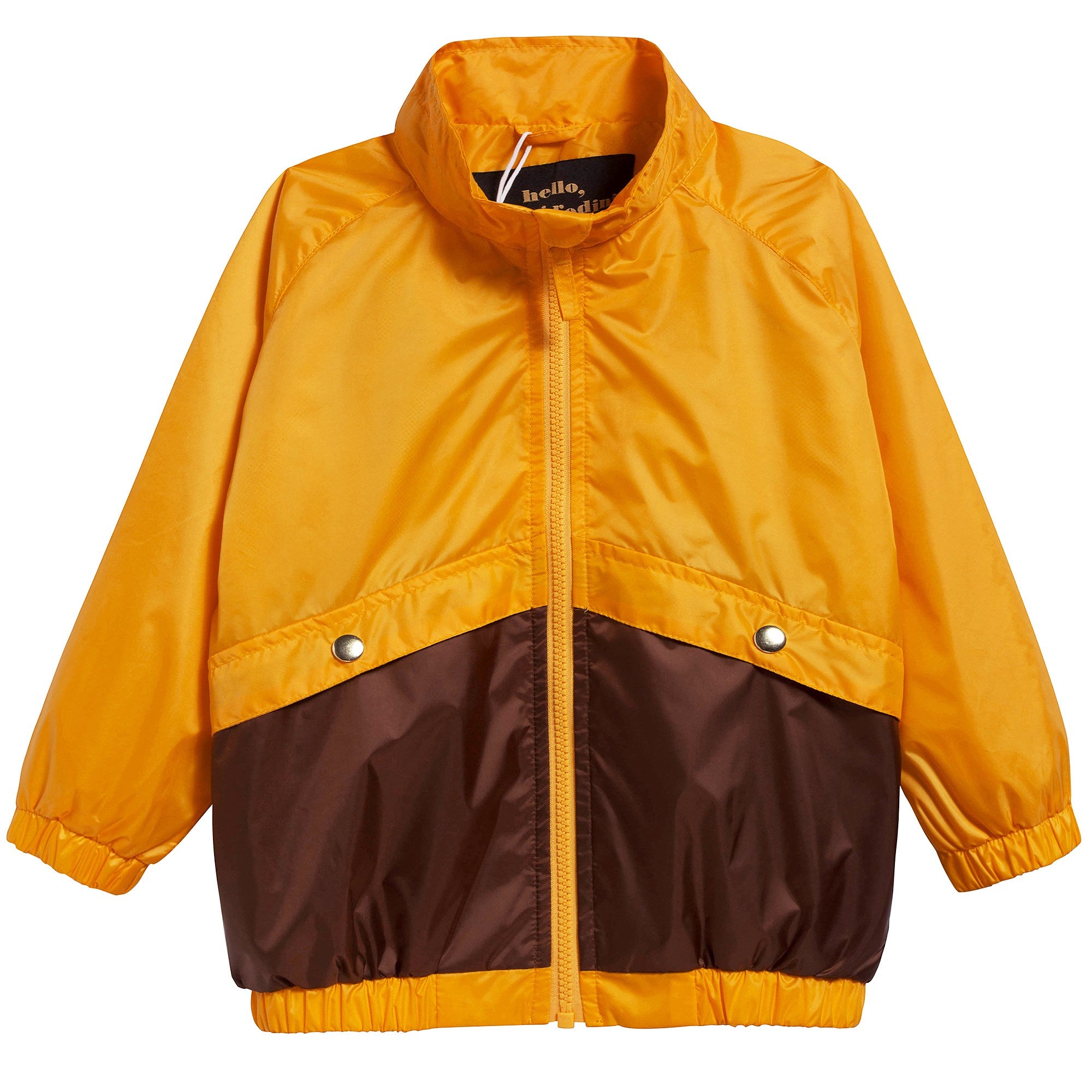 Boys Yellow Sporty Jacket